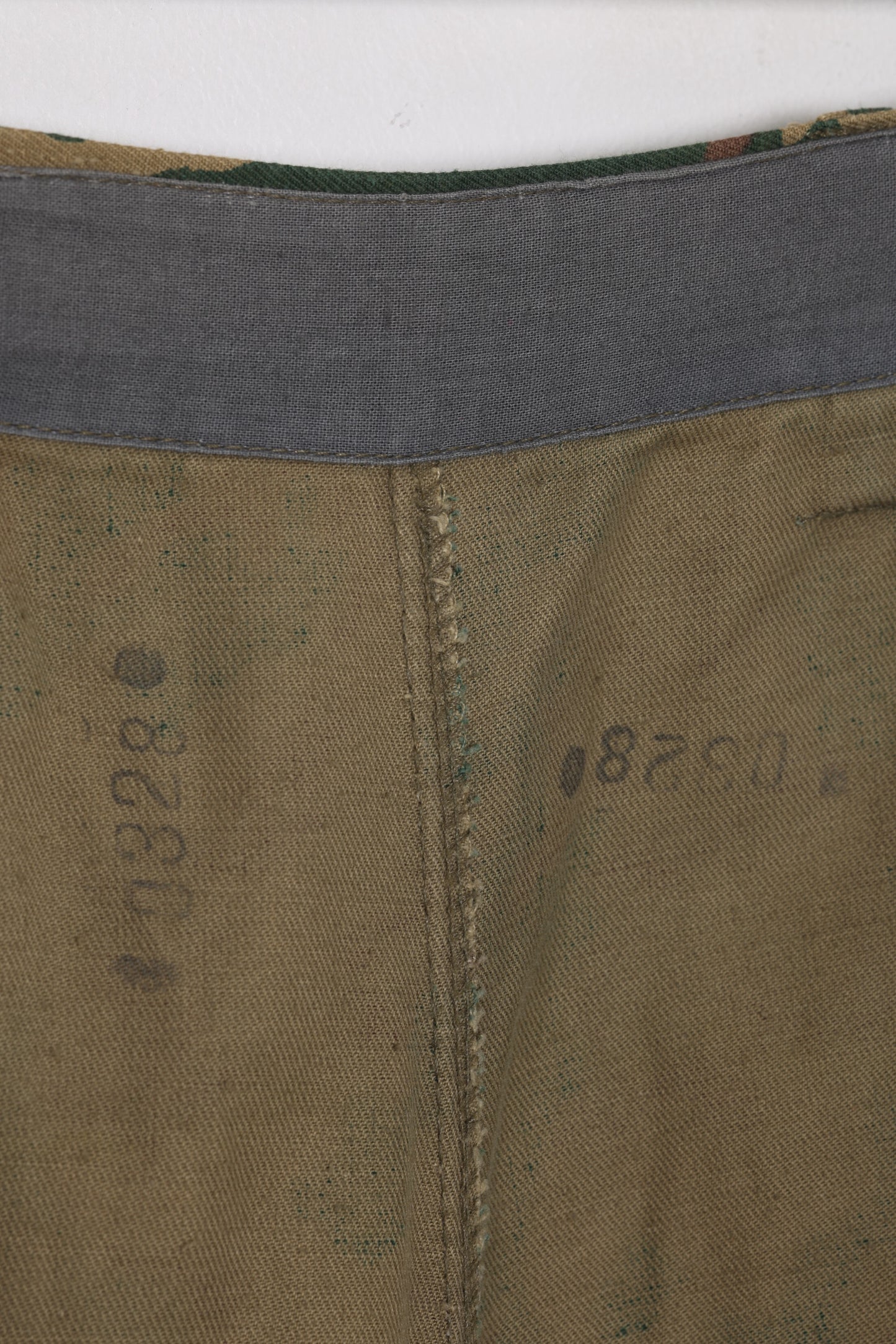 1970s–1980s, Twill Combat Trousers, Patch Cargos, Reinforced Knee Panels, Likely Eastern Bloc