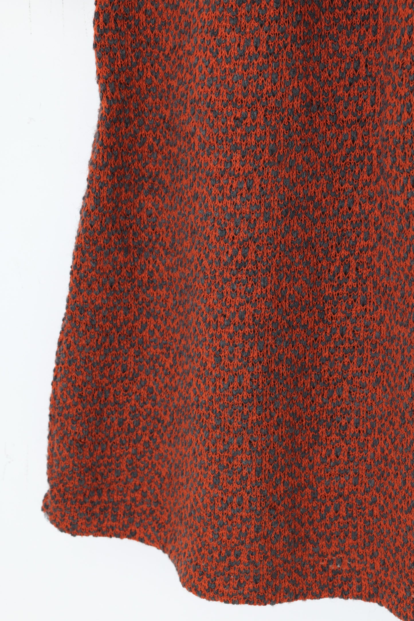 1970s, Hand-Framed Open-Gauge Leisure Knit Dress, Bavarian Domestic Origin