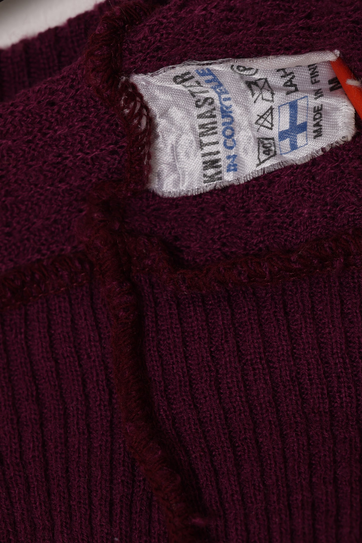 1980s–1990s , Finnish Knit Sweater, Fine-Gauge, Pointelle Construction
