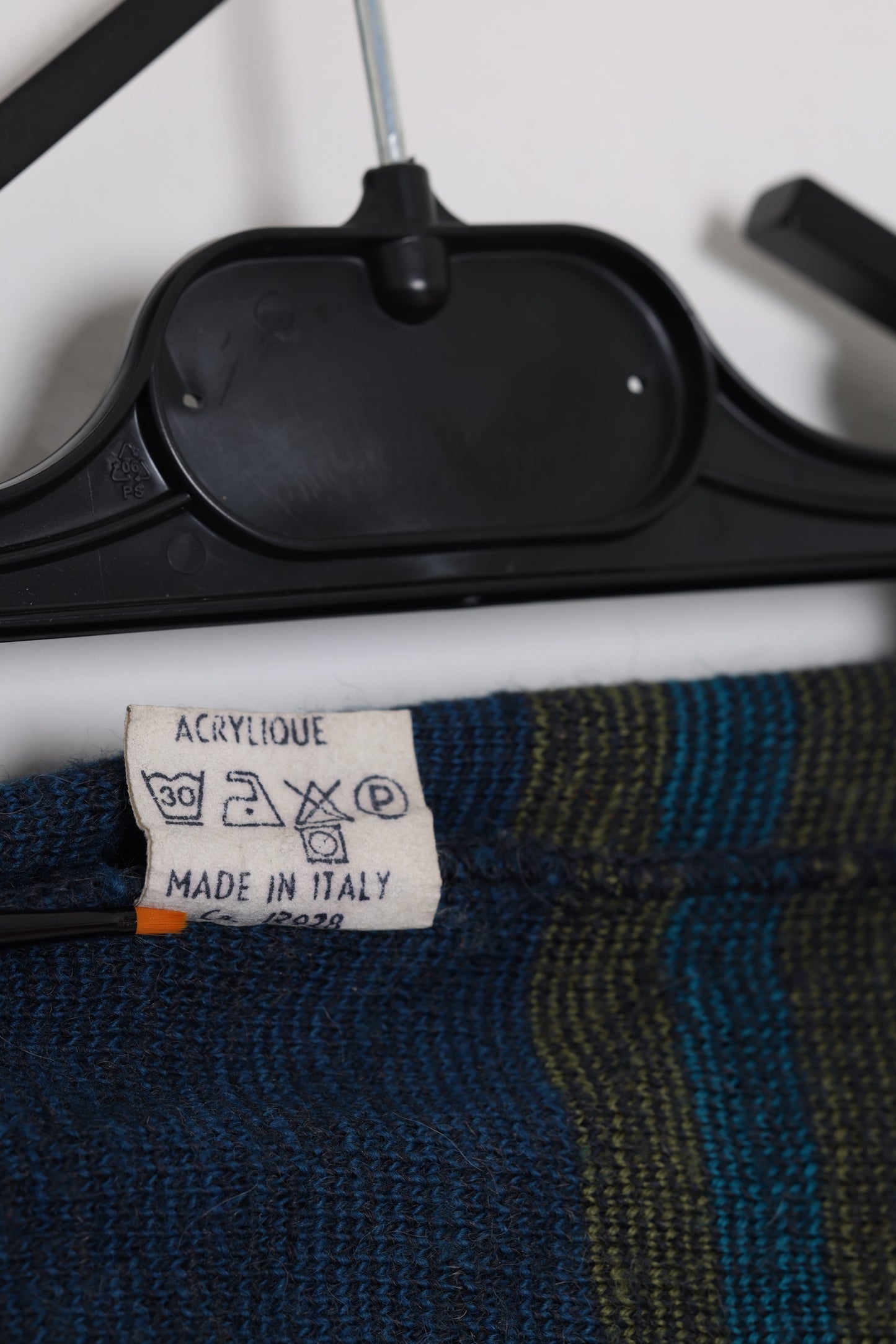 1980s–1990s, Made in Italy, wool-blend jacquard