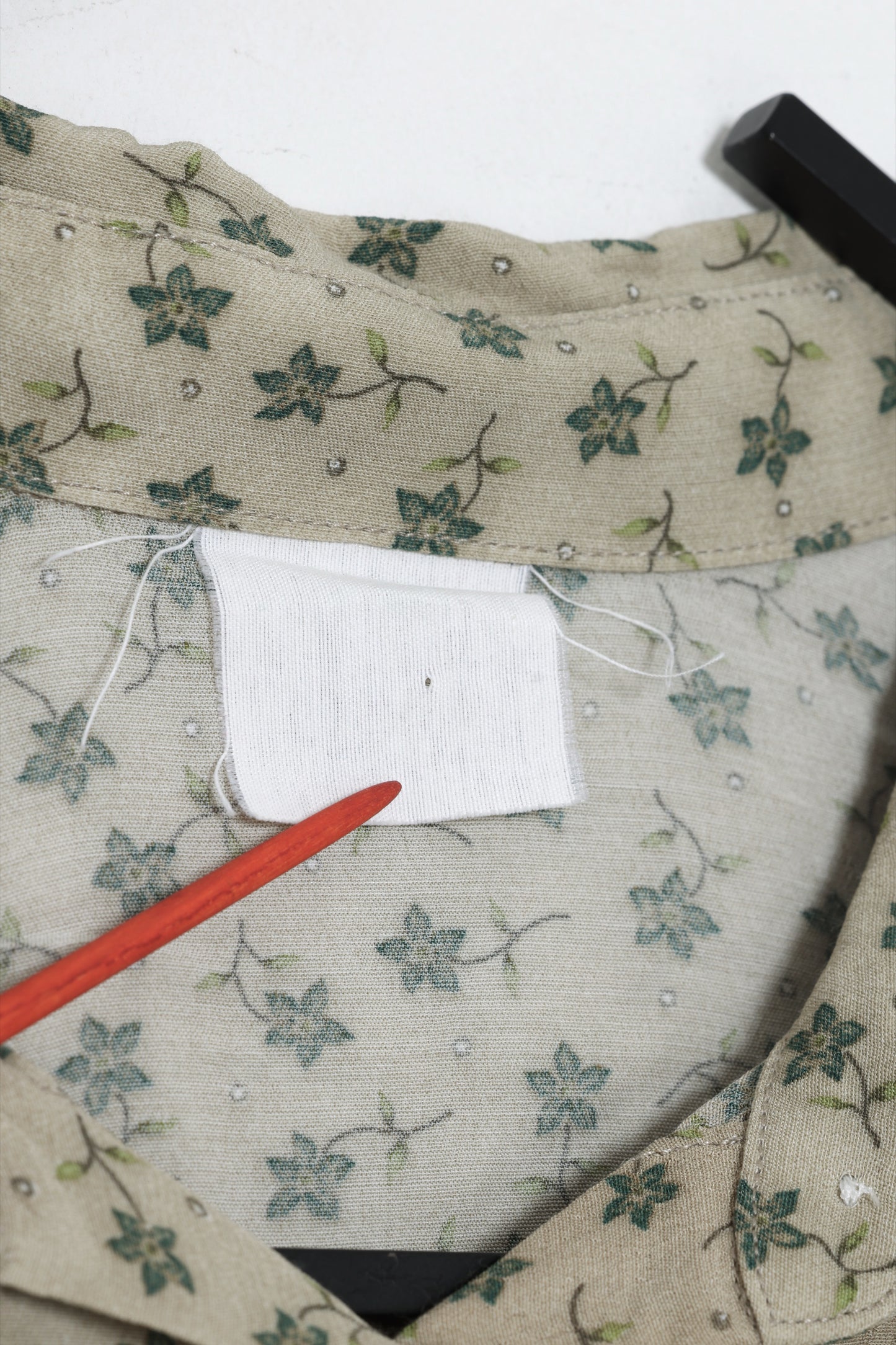1988–1995, Camp Shirt in Botanical Print Plain Weave