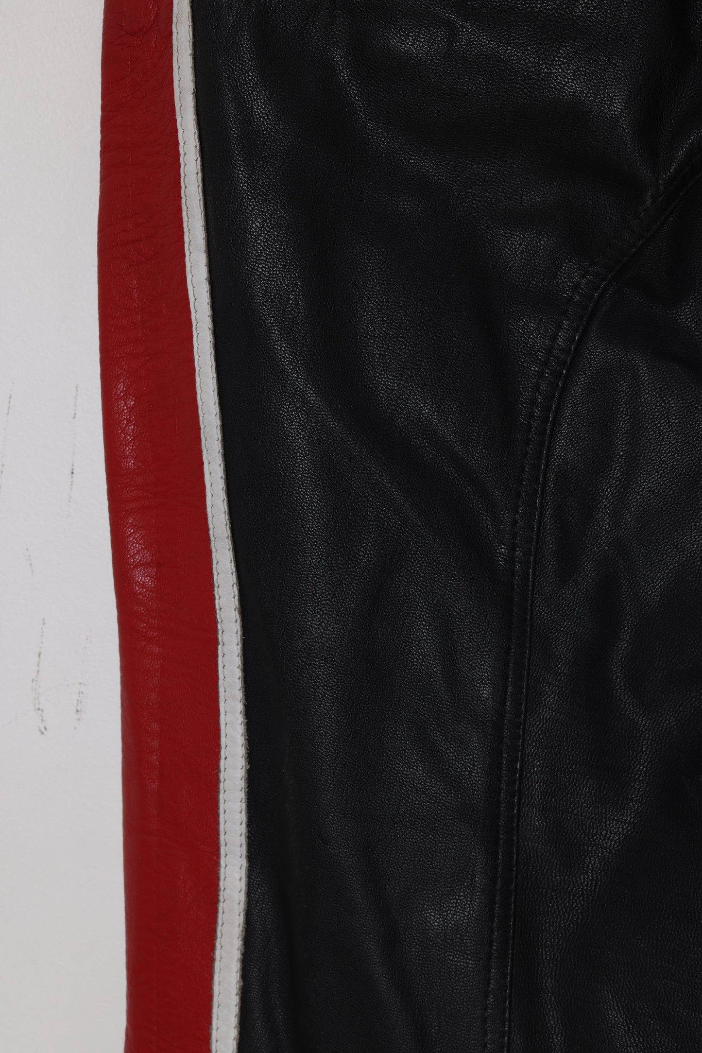1990s Leather Moto Trouser, Functional Knee Reinforcement