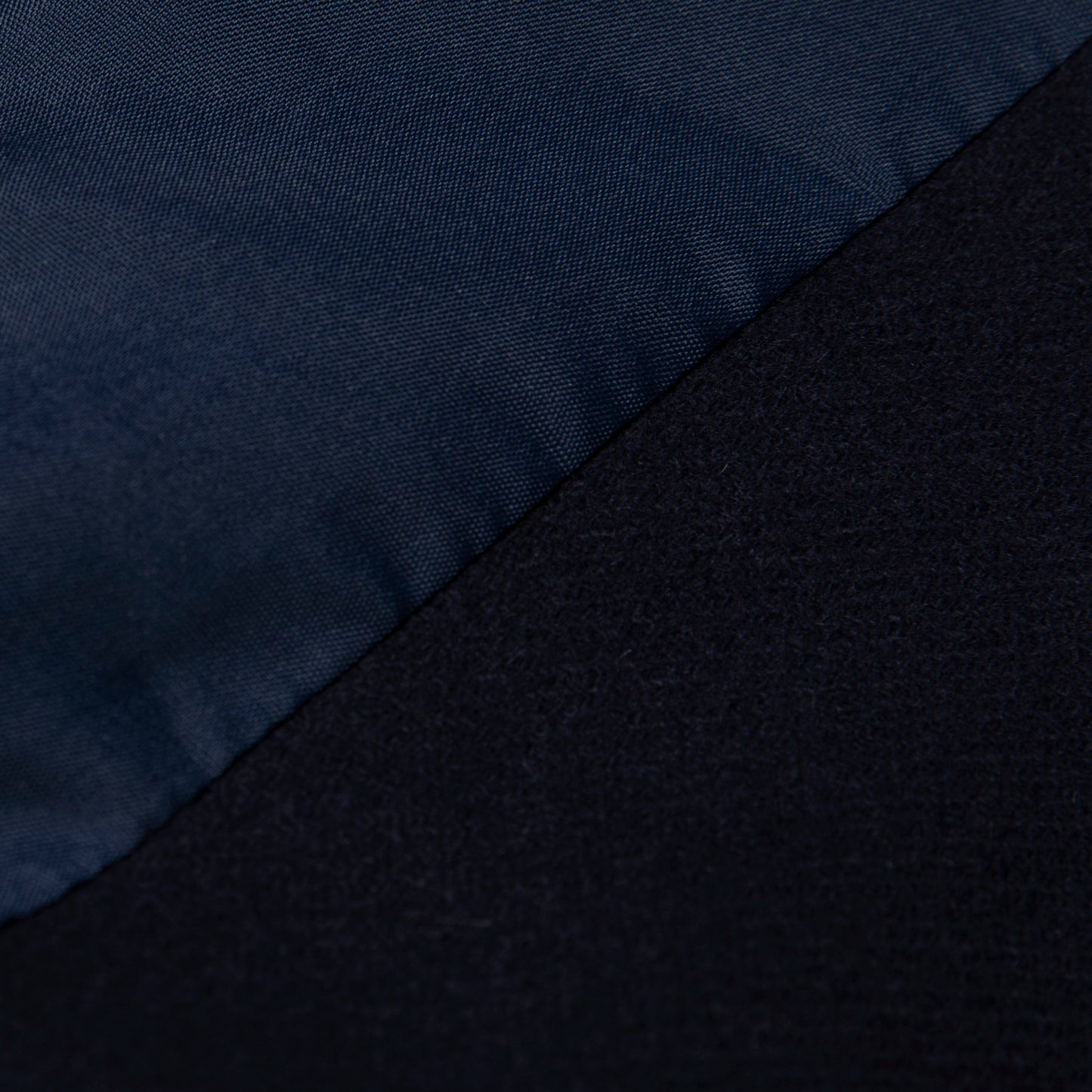 Wool Nylon Melton Kimono Jacket
