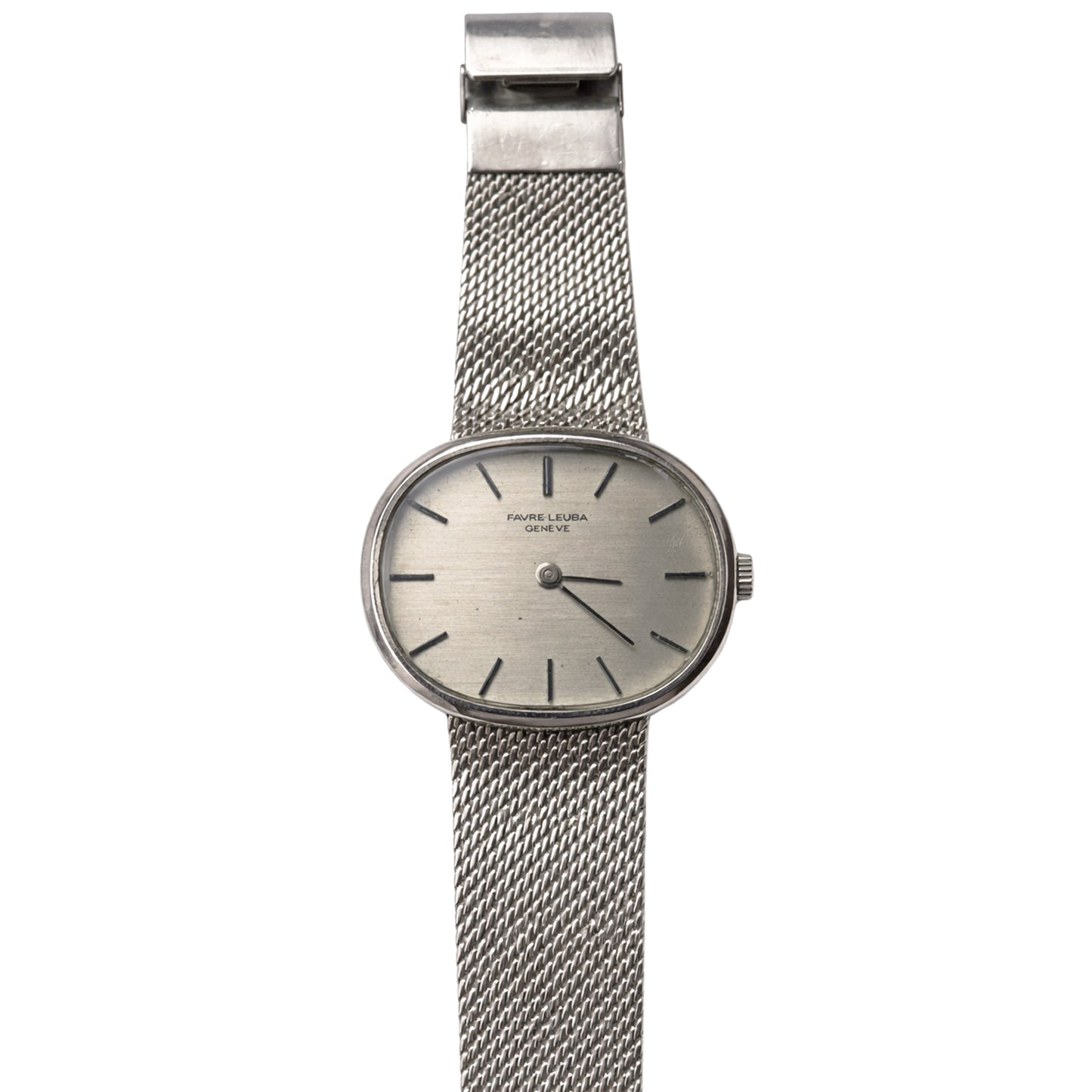 Two-Hand Manual Wind, Milanese Mesh Bracelet, Late 1960s