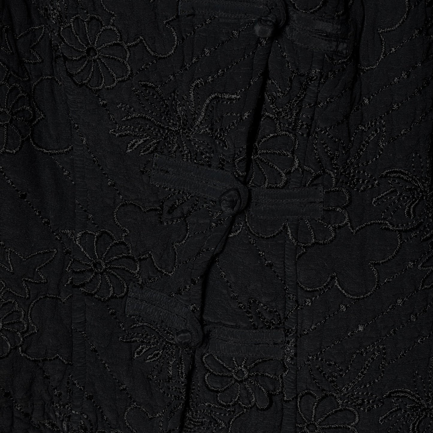 Vintage, Virgin Wool, Embroidered, Monastic