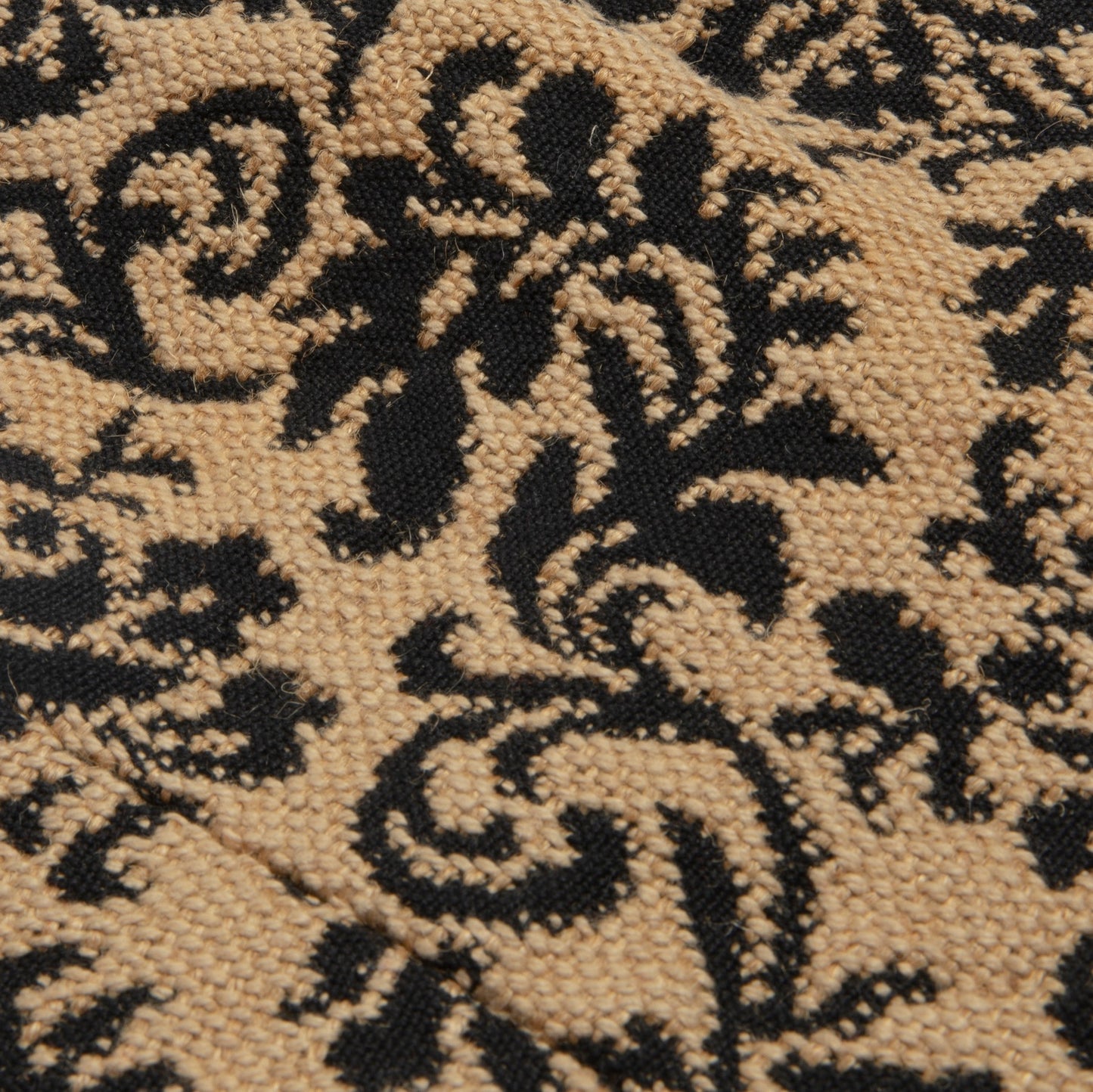 Floral Jacquard Barleycorn Tweed Cropped Shell Top