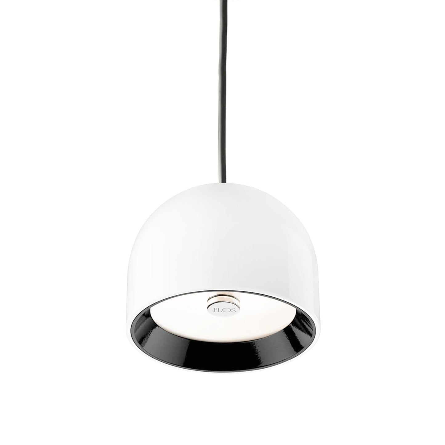 Wan S Suspension, Cast Aluminum Downlight with Glass Lens Assembly
