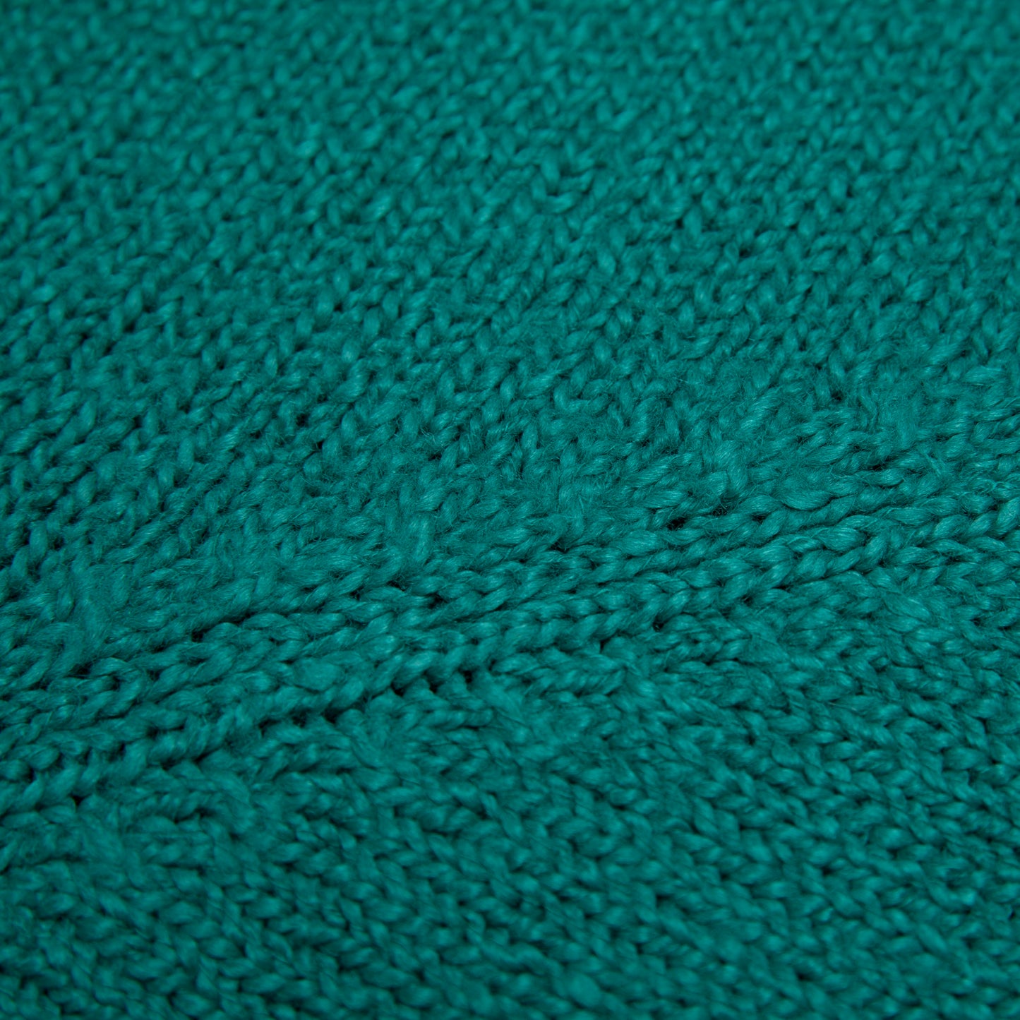 Bouclé Yarn Stocking Stitch Raglan Crewneck T Sweater
