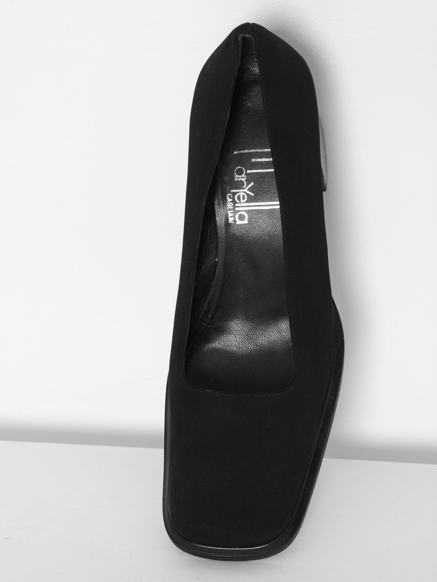 Late-1990s, Court Shoe in Matte Technical Cloth, Cagliari, Sardinia
