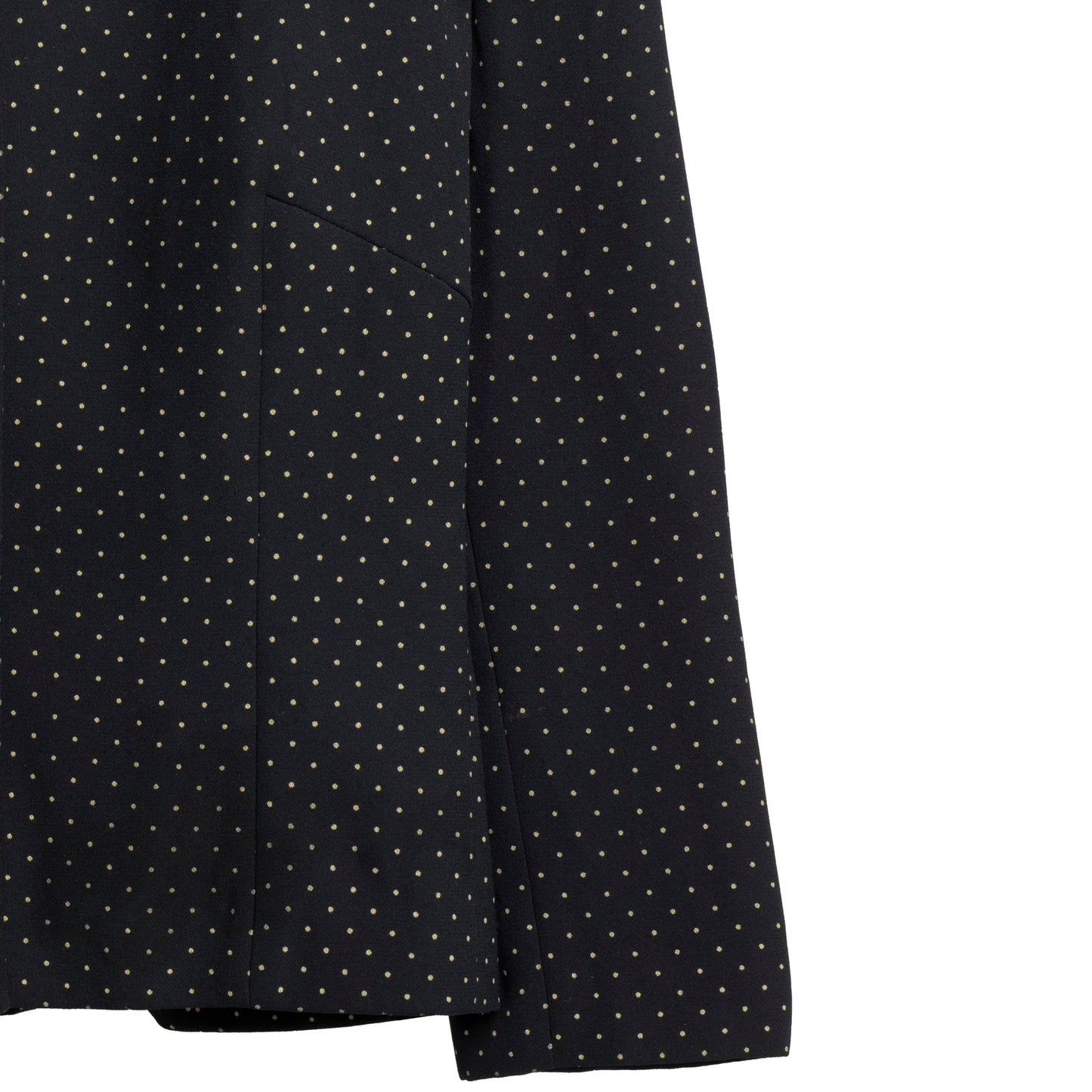 Dotted Swiss Crêpe Weave Cloverleaf Blazer