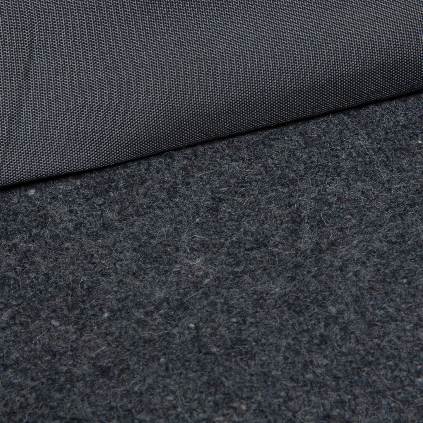 Boiled Wool A-Line Dress Coat