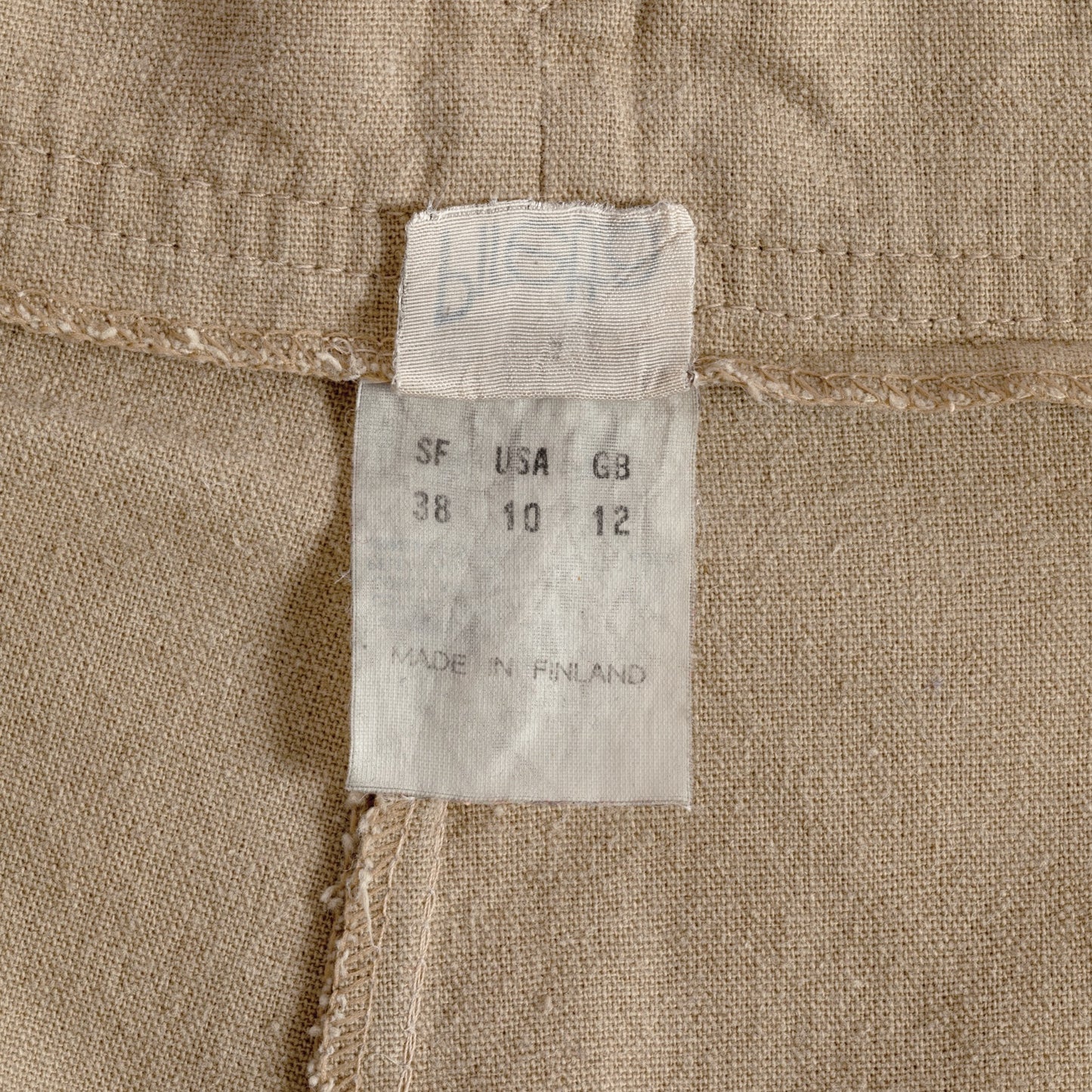 Canvas Cotton Linen Pleated Pantalons