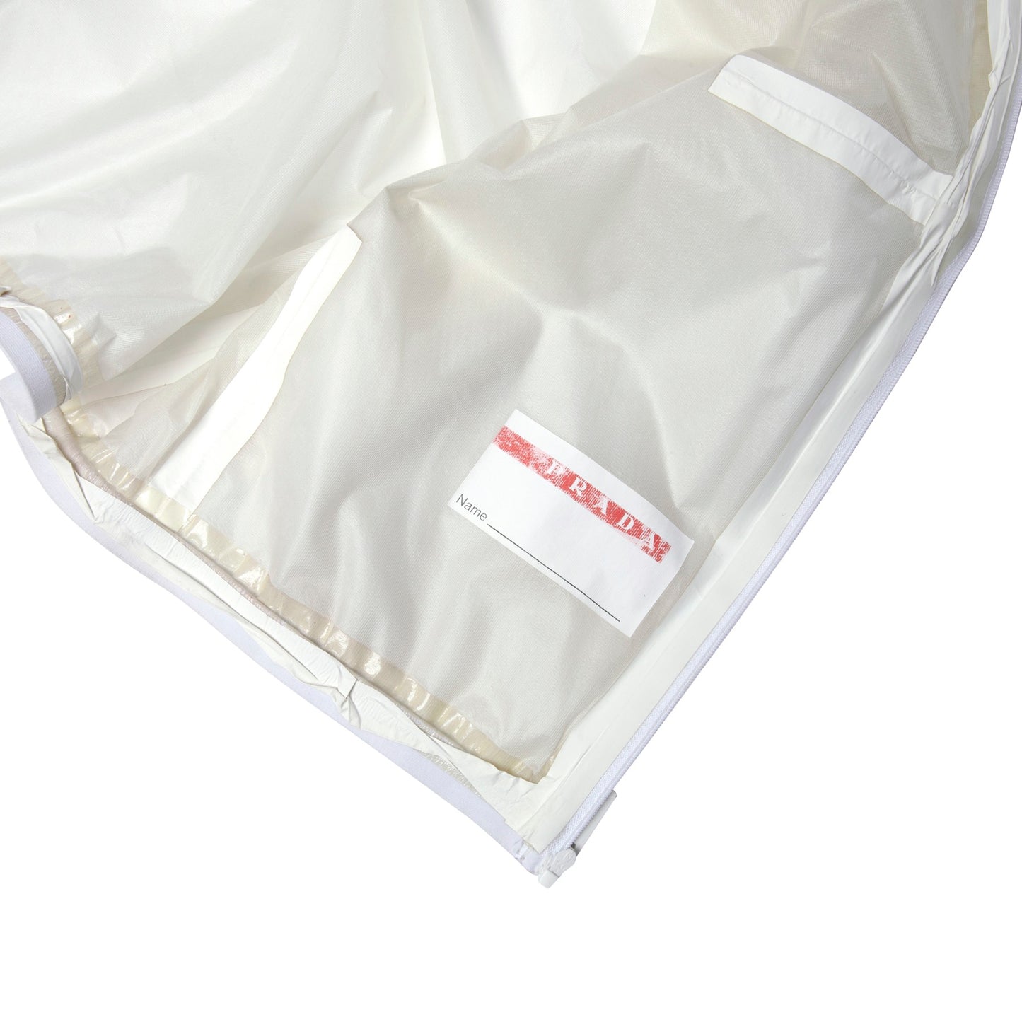 Translucent Nylon Taped Windbreaker Jacket