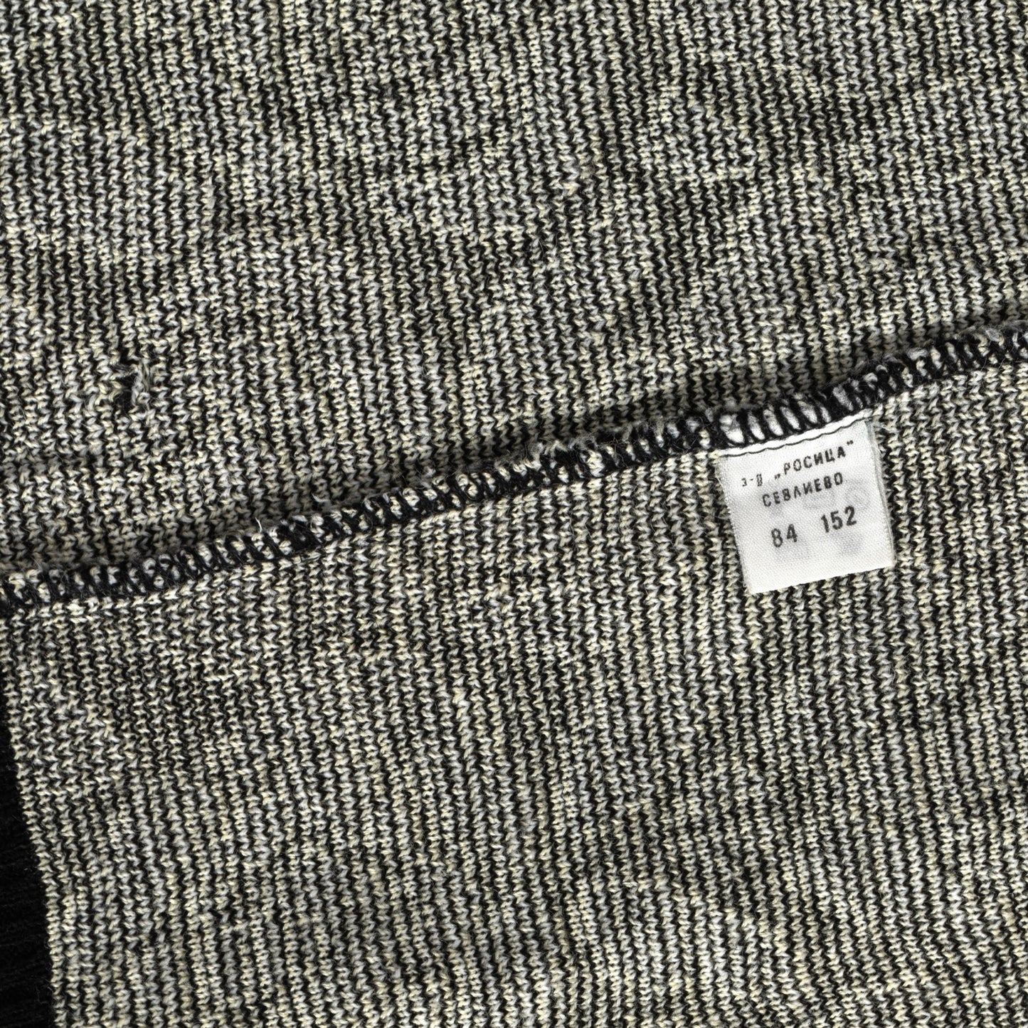 Intarsia Wool Ribbed Saddle Shoulder Jumper
