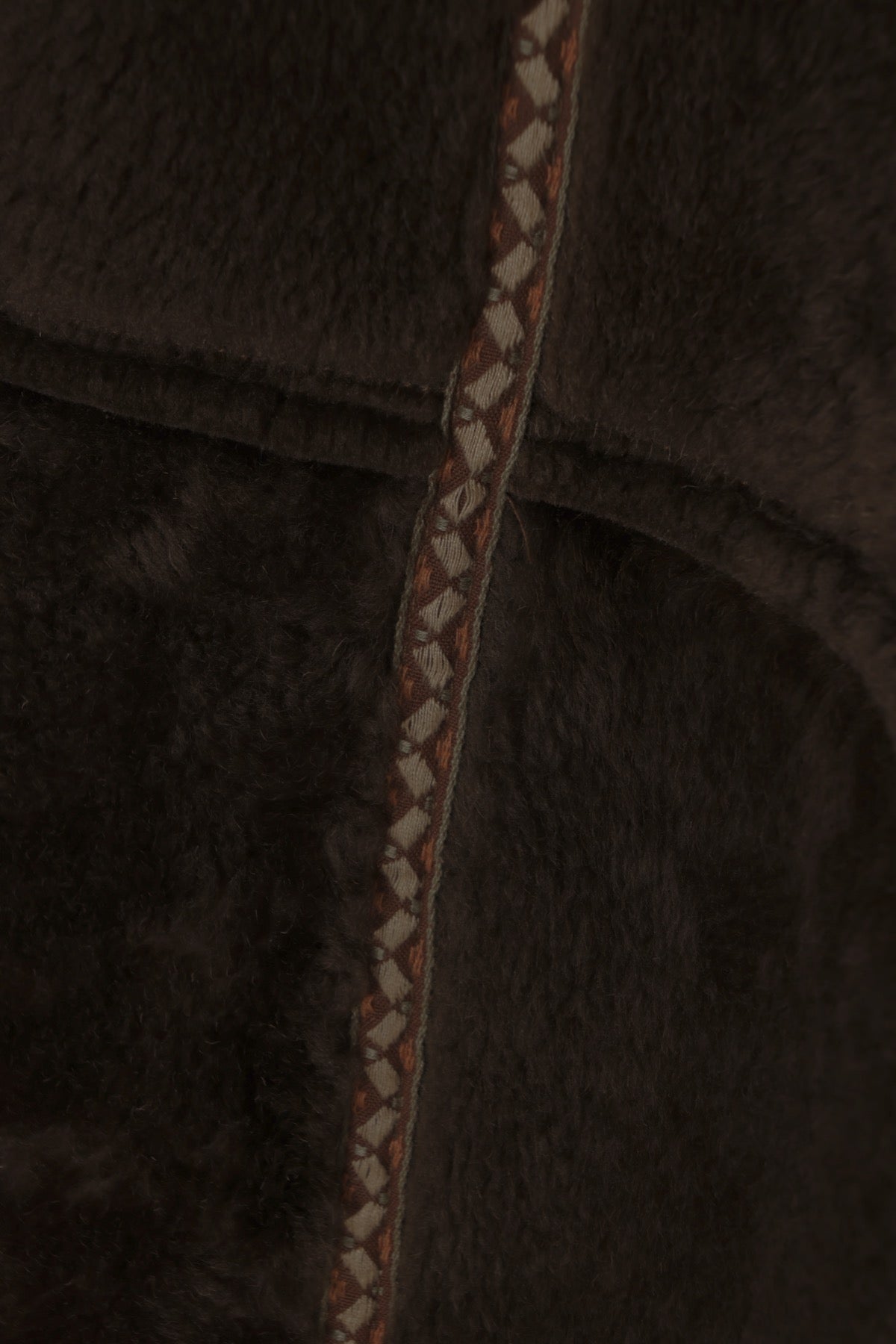 Vintage, 1970s, Suede Lambskin, Shearling