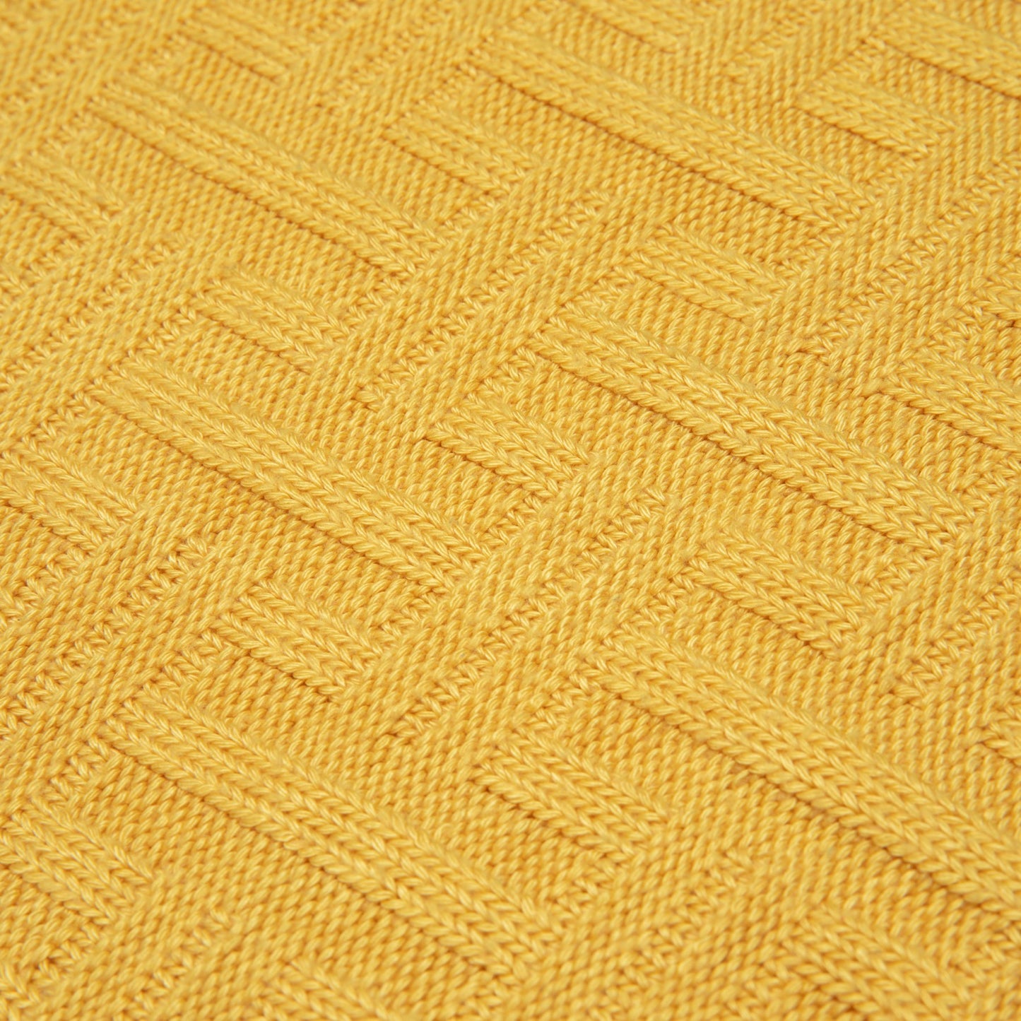 Mid-Century Modern Fine Guage Maze Stitch Batwing Pullover