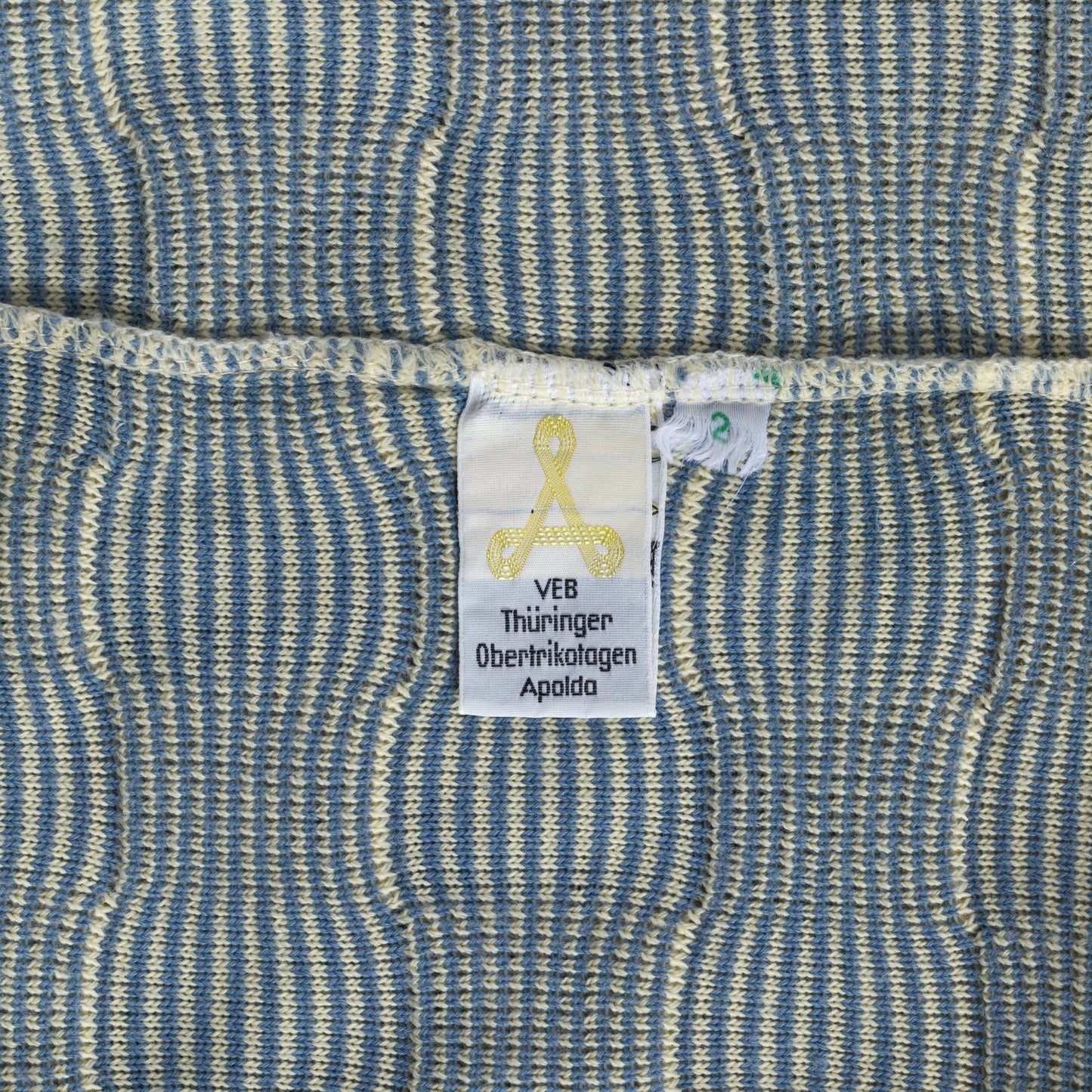 Checkerboard Cotton Purl Knit Jumper