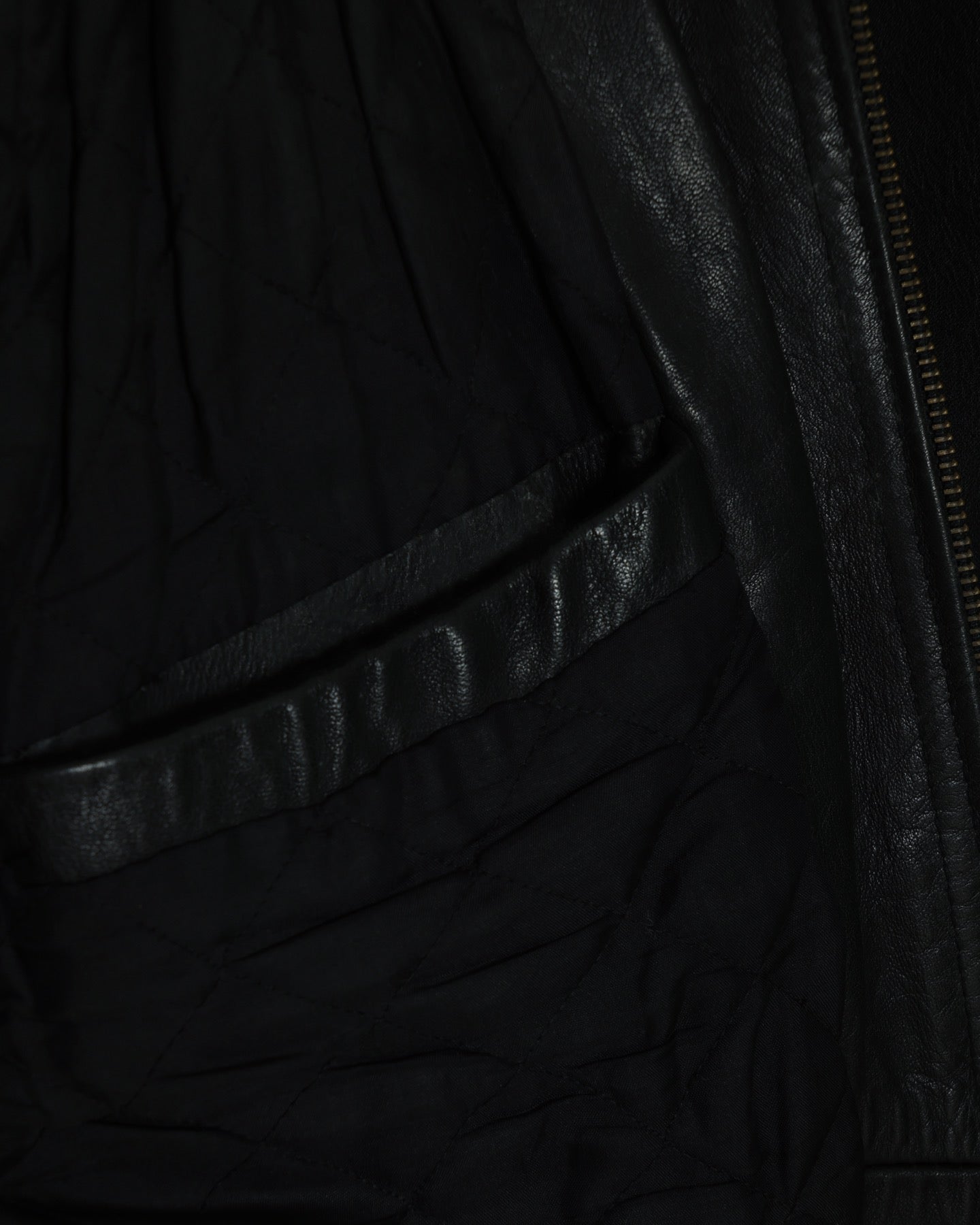 Vintage, 1990s, Echtes Leder