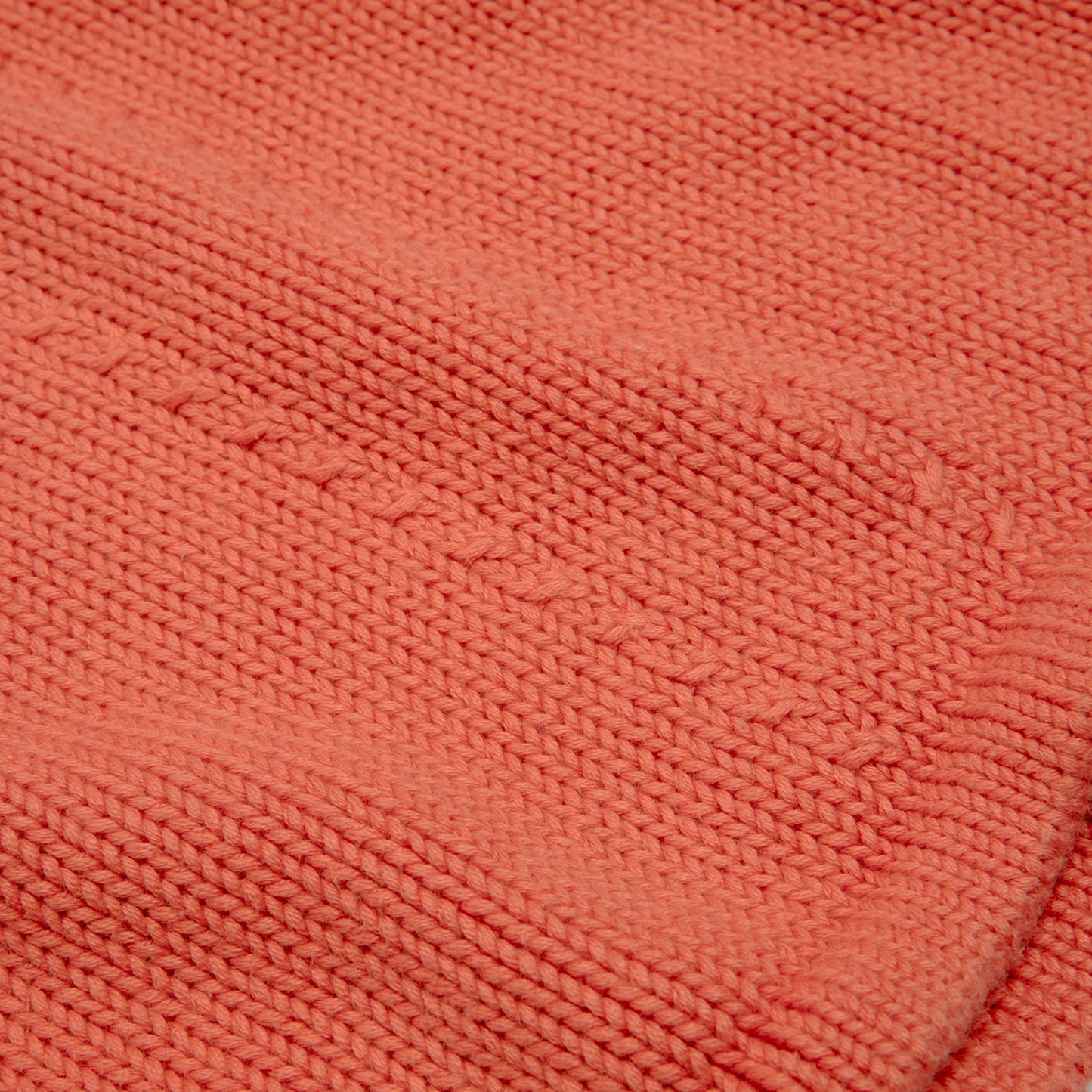 Cable Twist Rolled V Neck Pullover Sweater