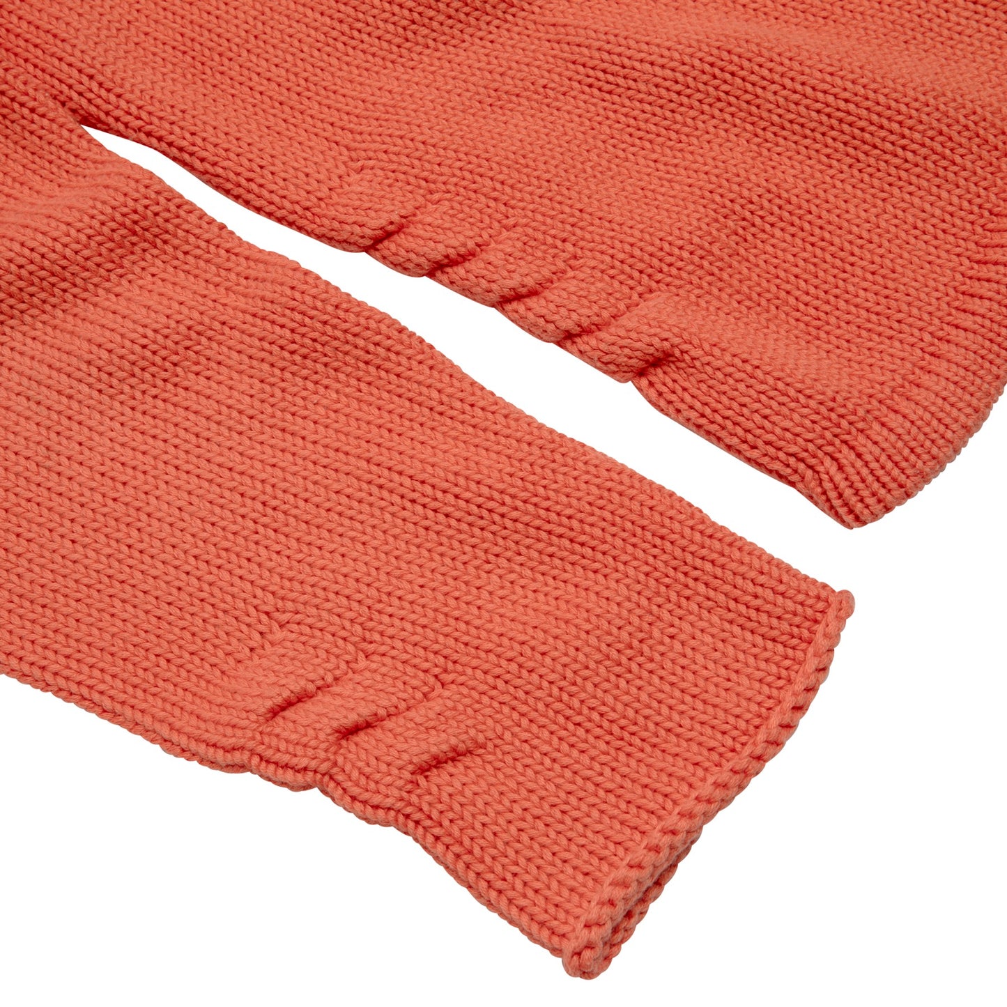 Cable Twist Rolled V Neck Pullover Sweater