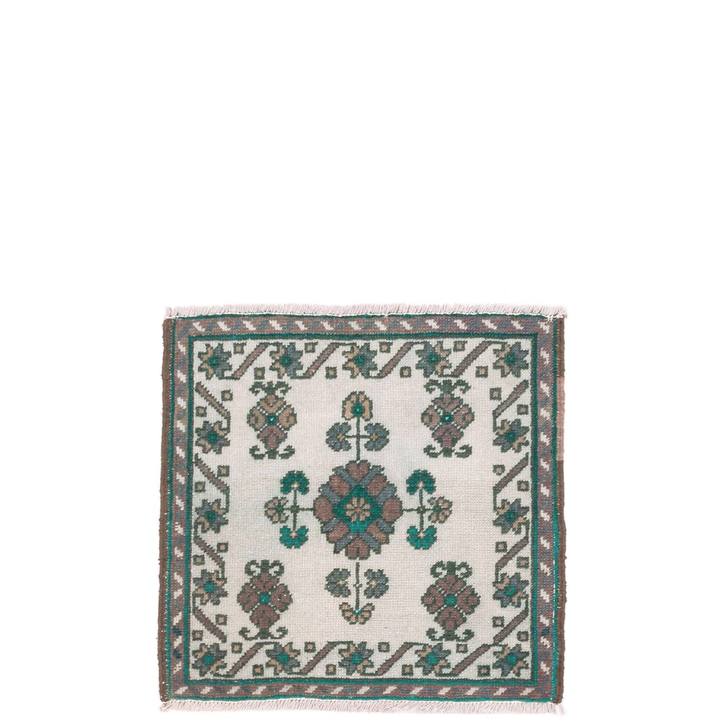 Botanical Geometry, Central Rosette, Lattice Field, Small Scale