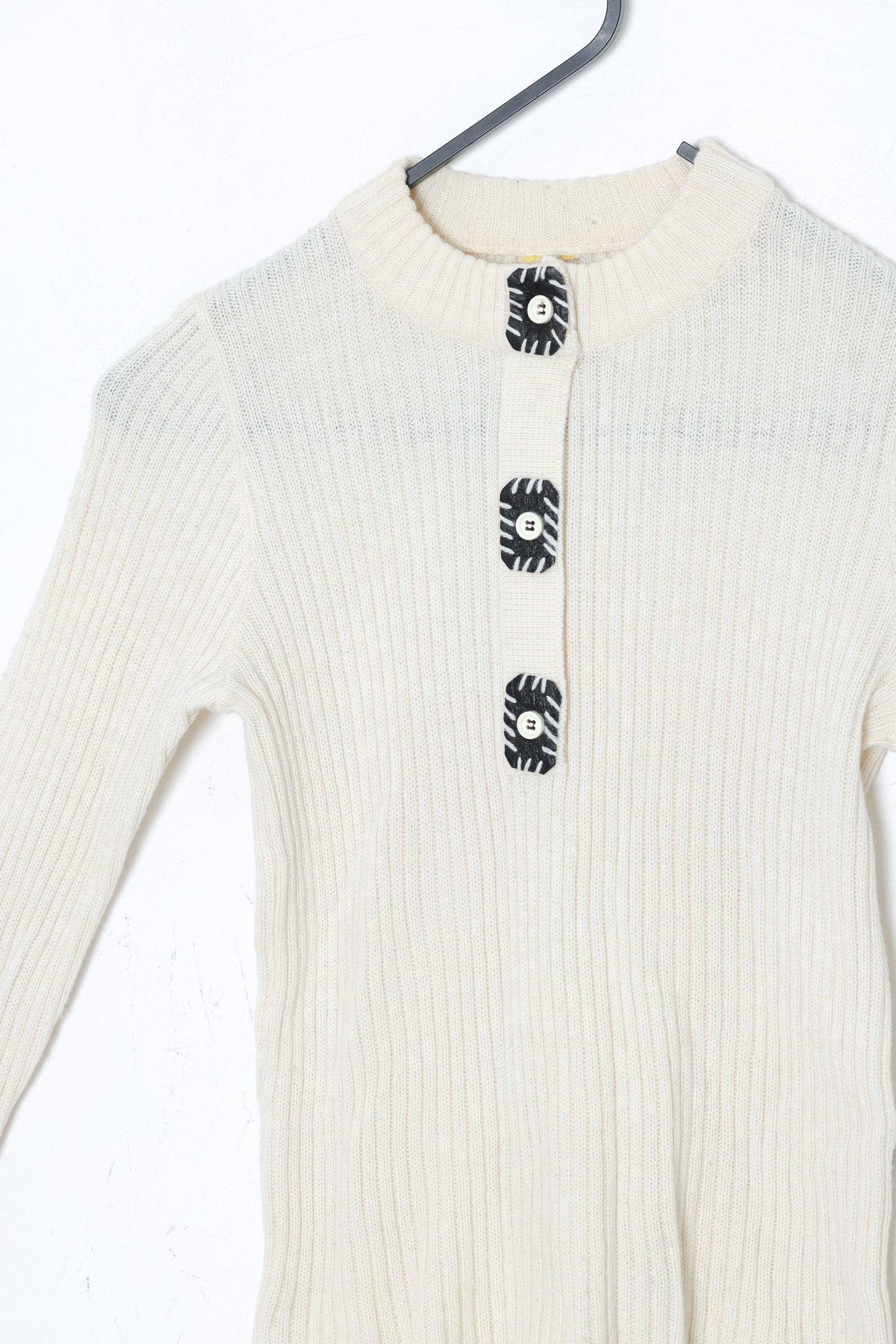 1955–65, Ski-Lodge Rib-Knit, Elongated Sleeve Proportion, Mid-Century Alpine Sportswear