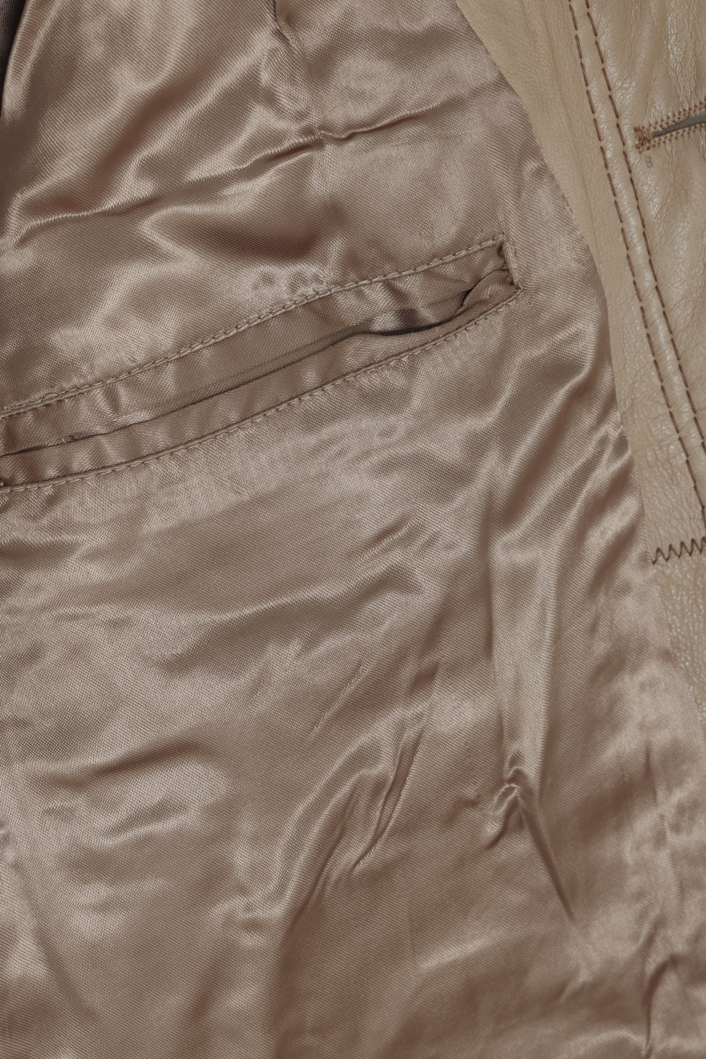 1960s–70s, Swedish Malte Bultén Malmö Calf Leather Panel-Seamed Leisure Jacket