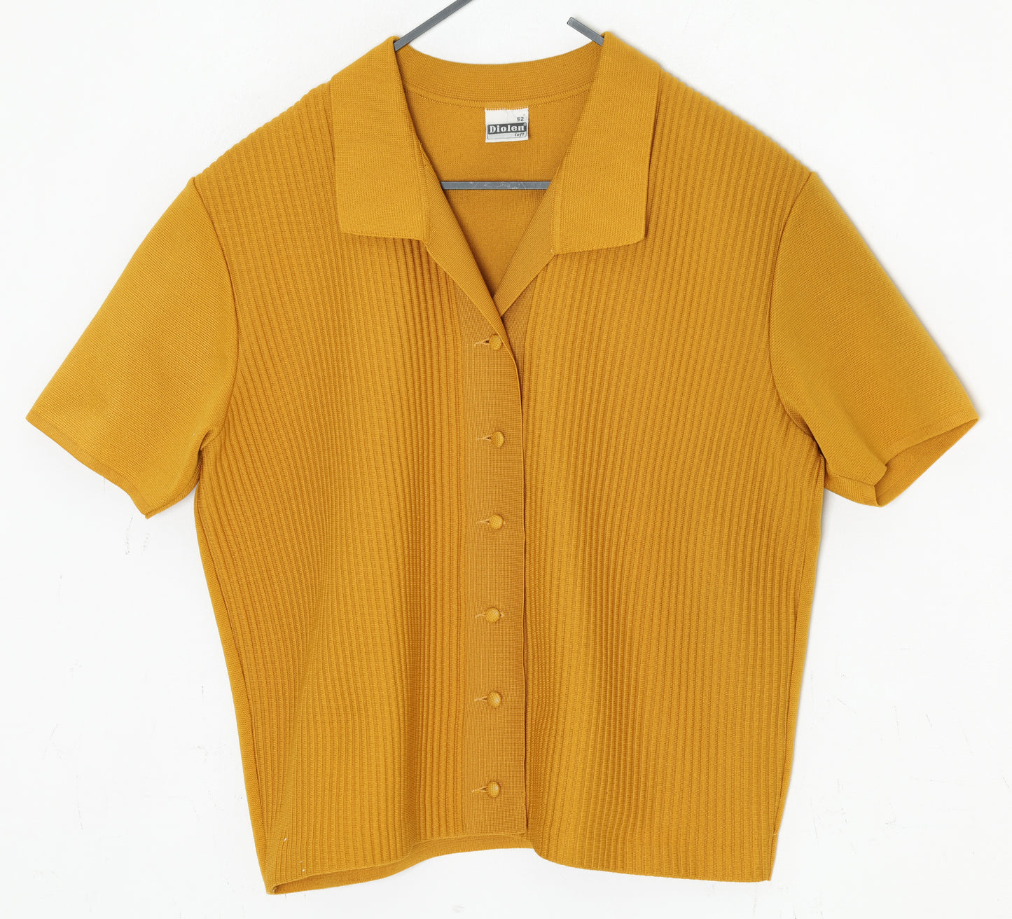 1960s, Leisure Knit Resort Blouse with Needle Rib Compression Fields