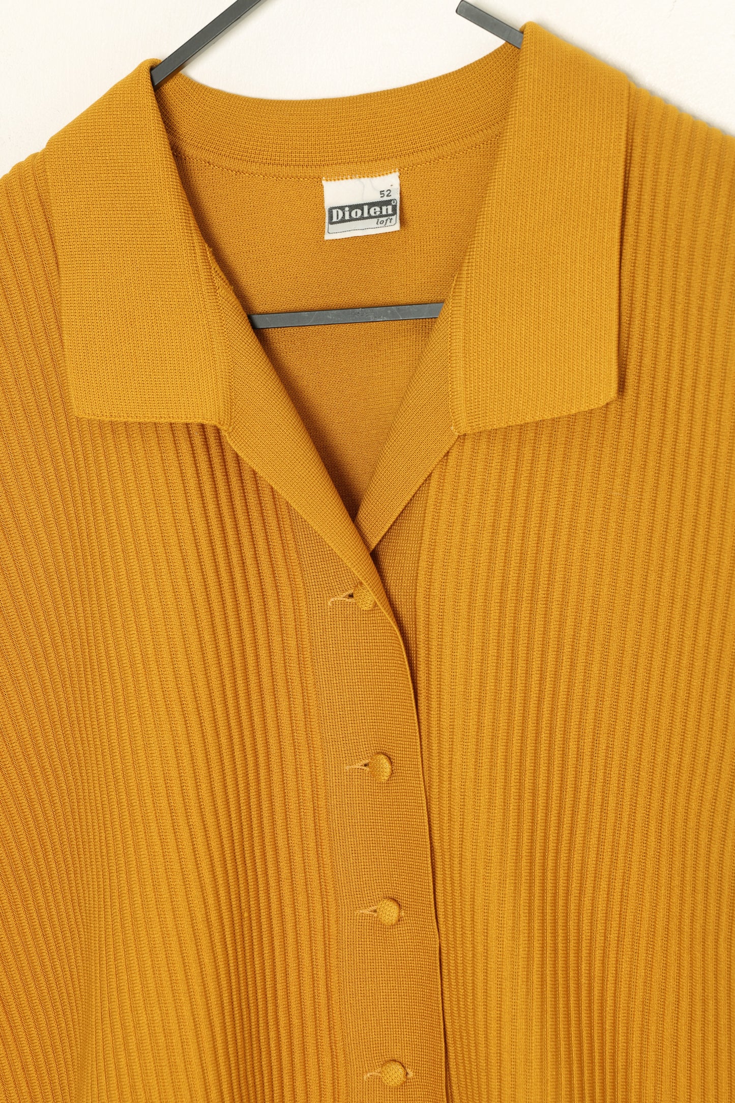 1960s, Leisure Knit Resort Blouse with Needle Rib Compression Fields