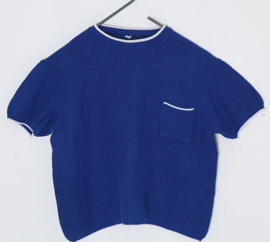 1965–1975, Single-Gauge Athleisure Sports Knit with Tipped Trims