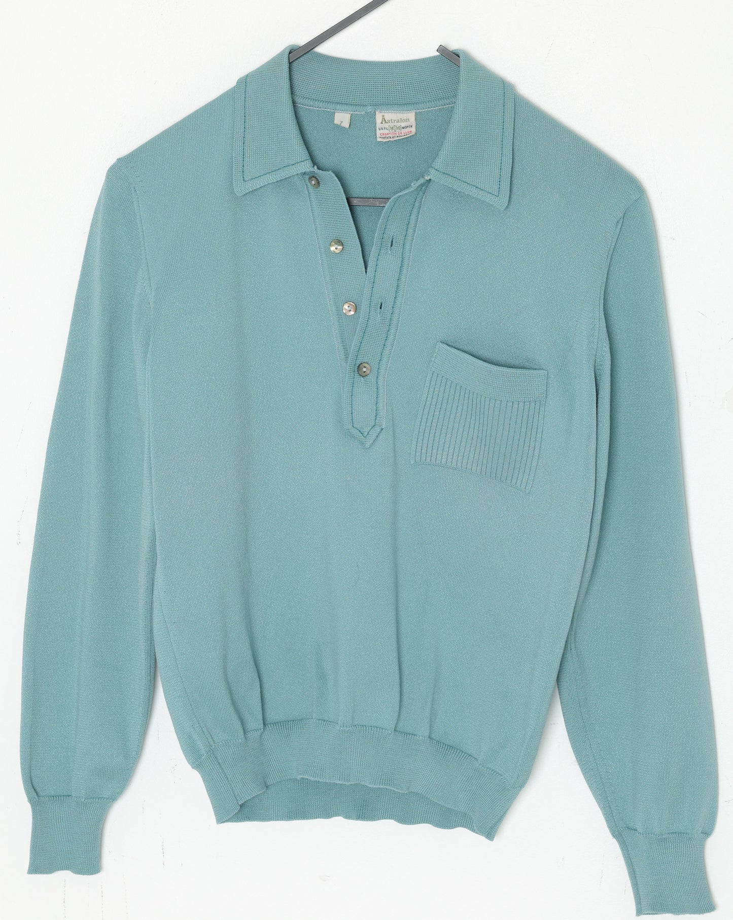 1968–1974, Astralon “Création de Luxe” Fine-Gauge Polo Knit