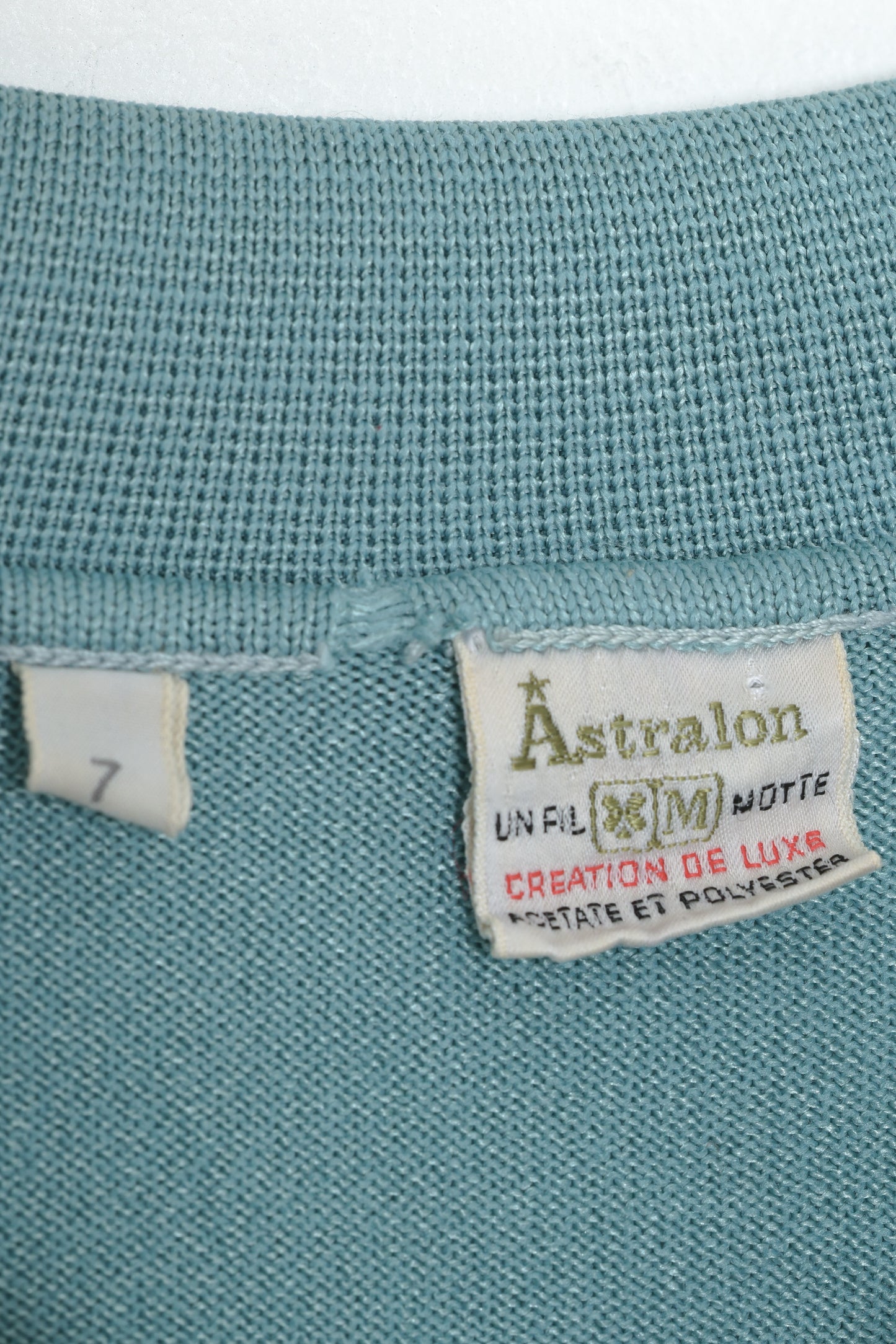 1968–1974, Astralon “Création de Luxe” Fine-Gauge Polo Knit
