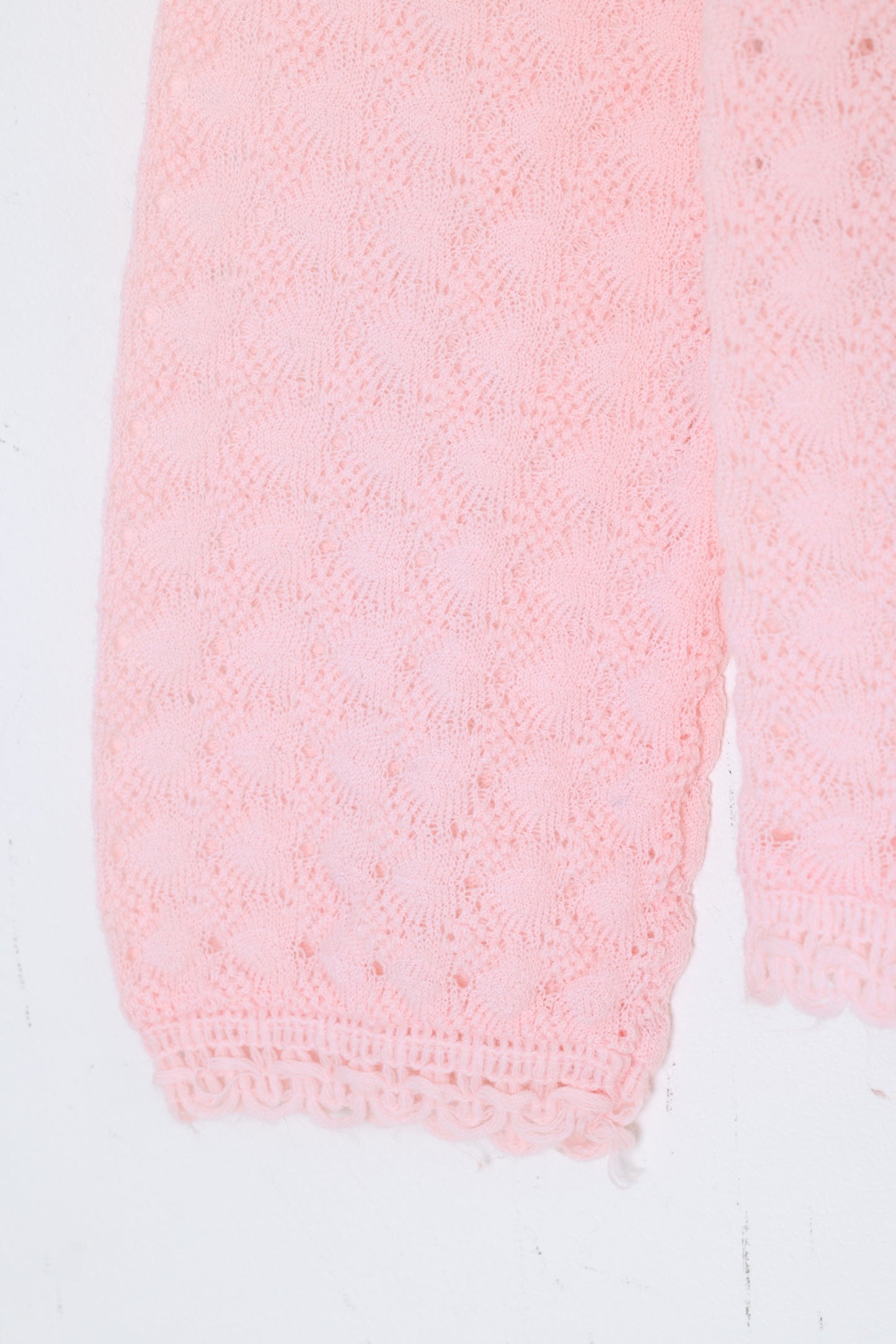 1968–75, Pastel Pointelle Cardigan in Courtelle Yarn, British Domestic Knitwear