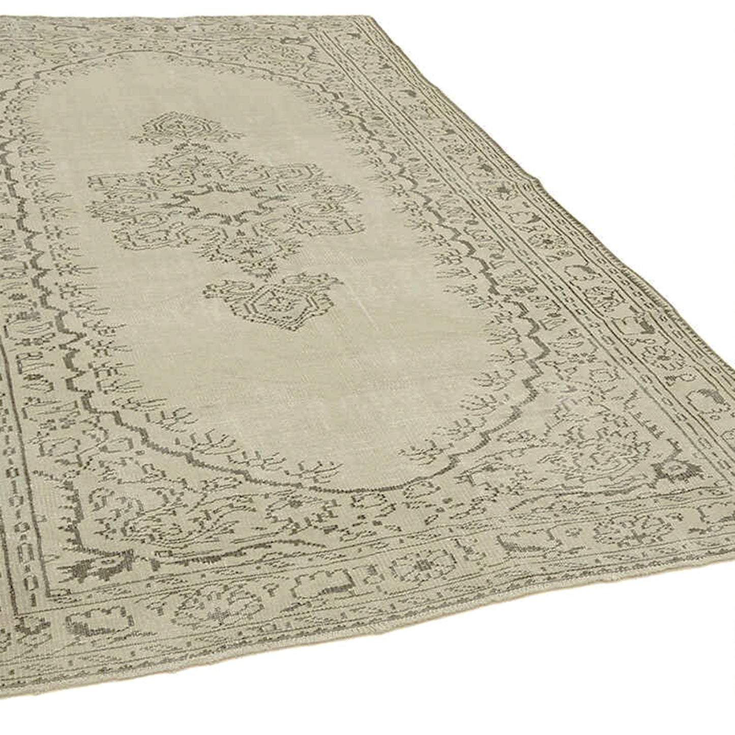 Linear Botanical Layout, Framing Border, Neutral Ground, Room-Scale