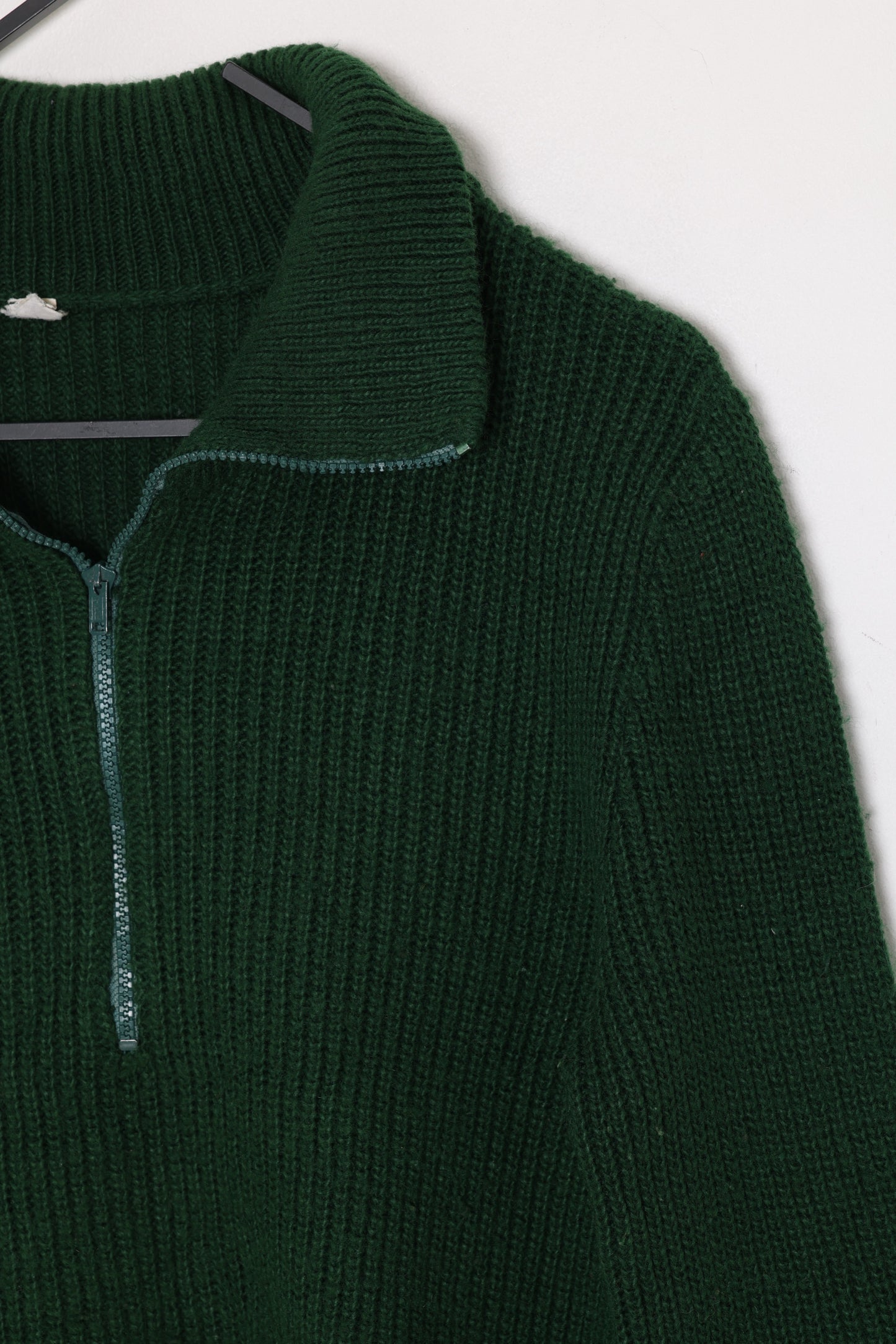 1970s–1980s, heavy gauge, half-zip