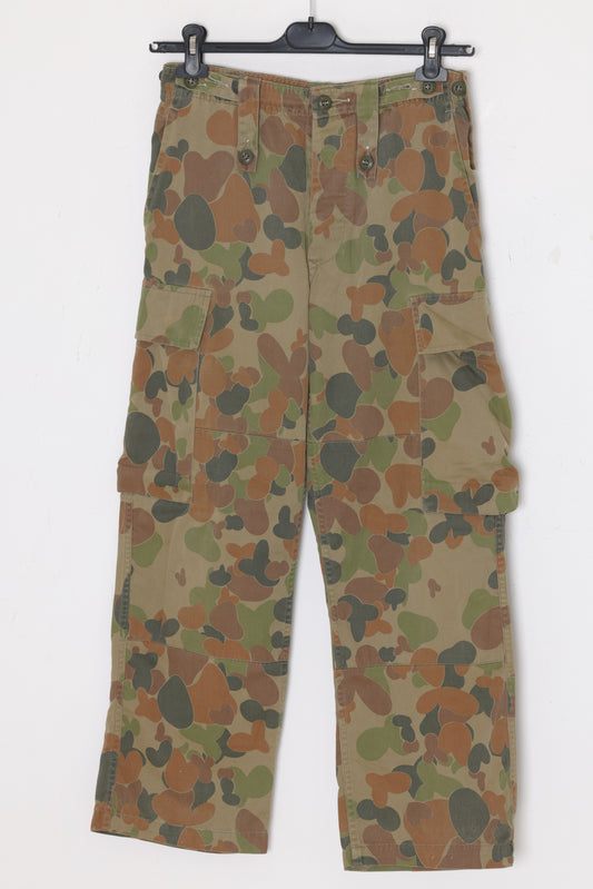 1970s–1980s, Military-Issue, Auscam Spot Camouflage, Side Cargo, Combat