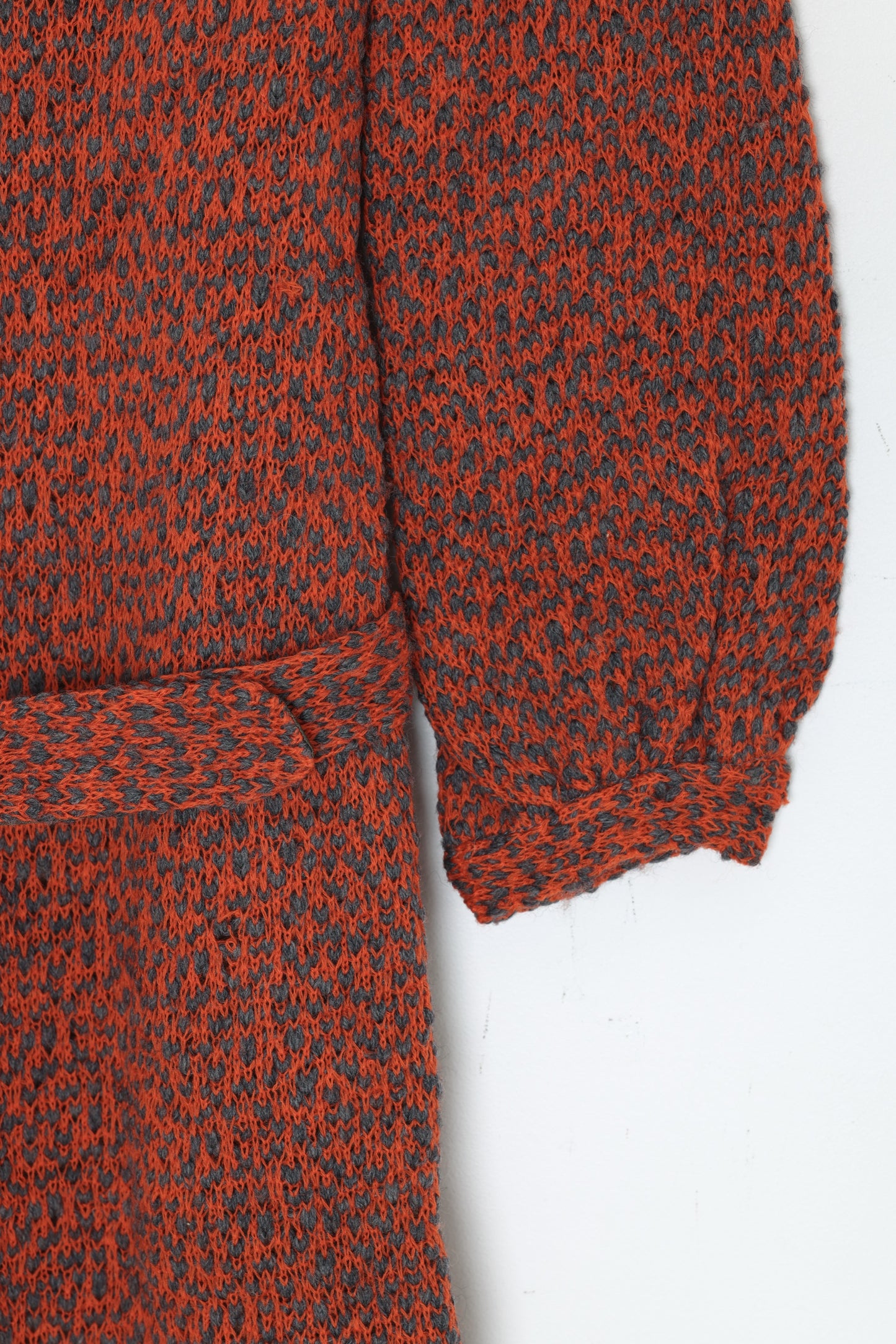 1970s, Hand-Framed Open-Gauge Leisure Knit Dress, Bavarian Domestic Origin