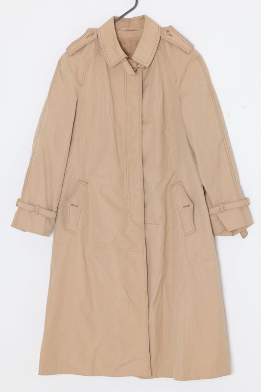 1970s, Mid-Century Officer-Coat, Diolen-Derived Dense Plain-Weave Filament Cloth