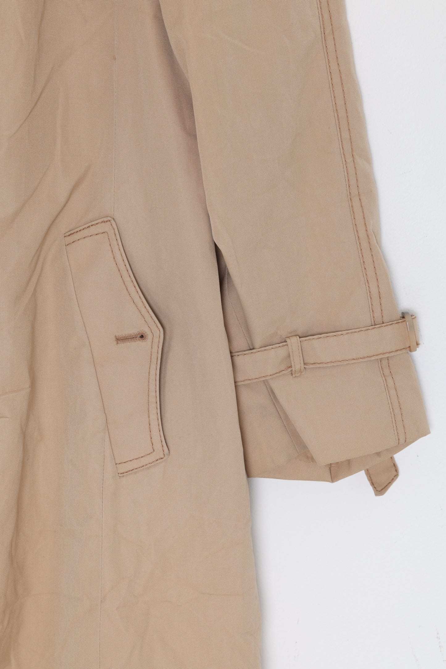 1970s, Mid-Century Officer-Coat, Diolen-Derived Dense Plain-Weave Filament Cloth