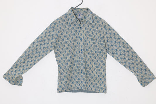 1972–1978, Double-Faced Knit, Tile Motif, Swedish Leisurewear