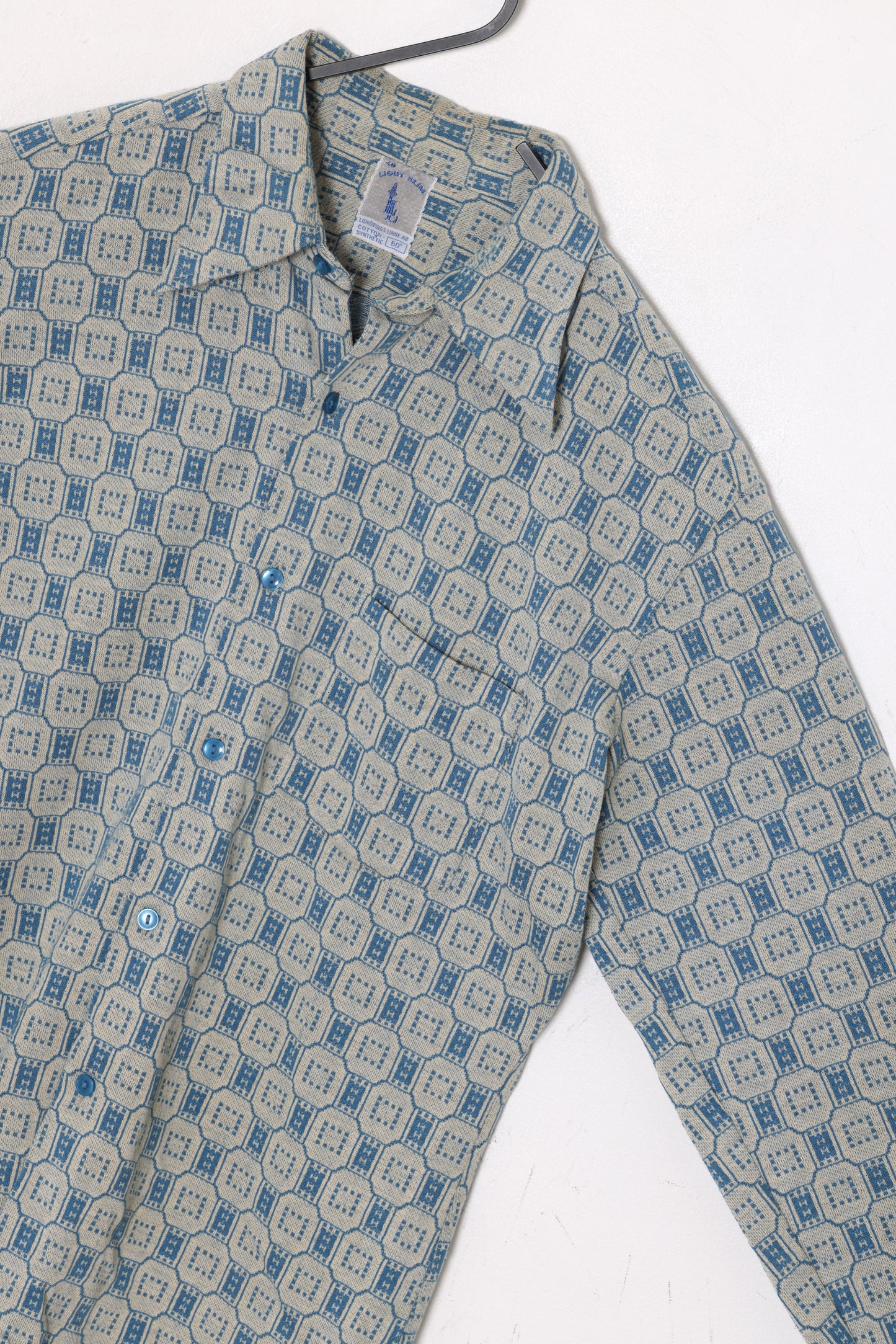 1972–1978, Double-Faced Knit, Tile Motif, Swedish Leisurewear
