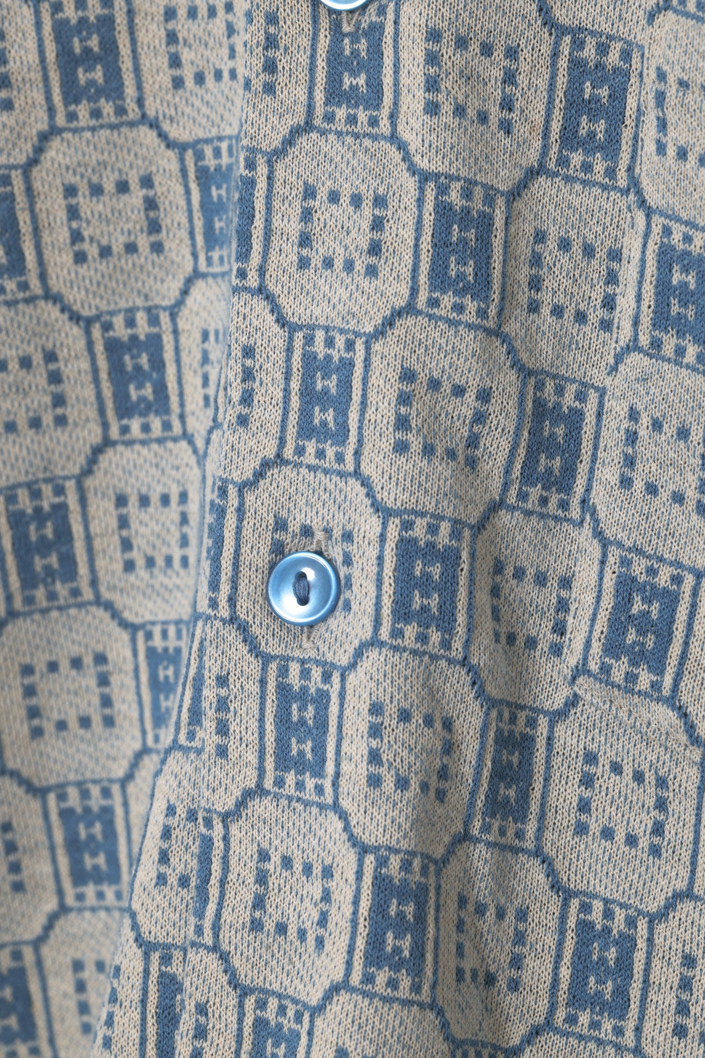 1972–1978, Double-Faced Knit, Tile Motif, Swedish Leisurewear
