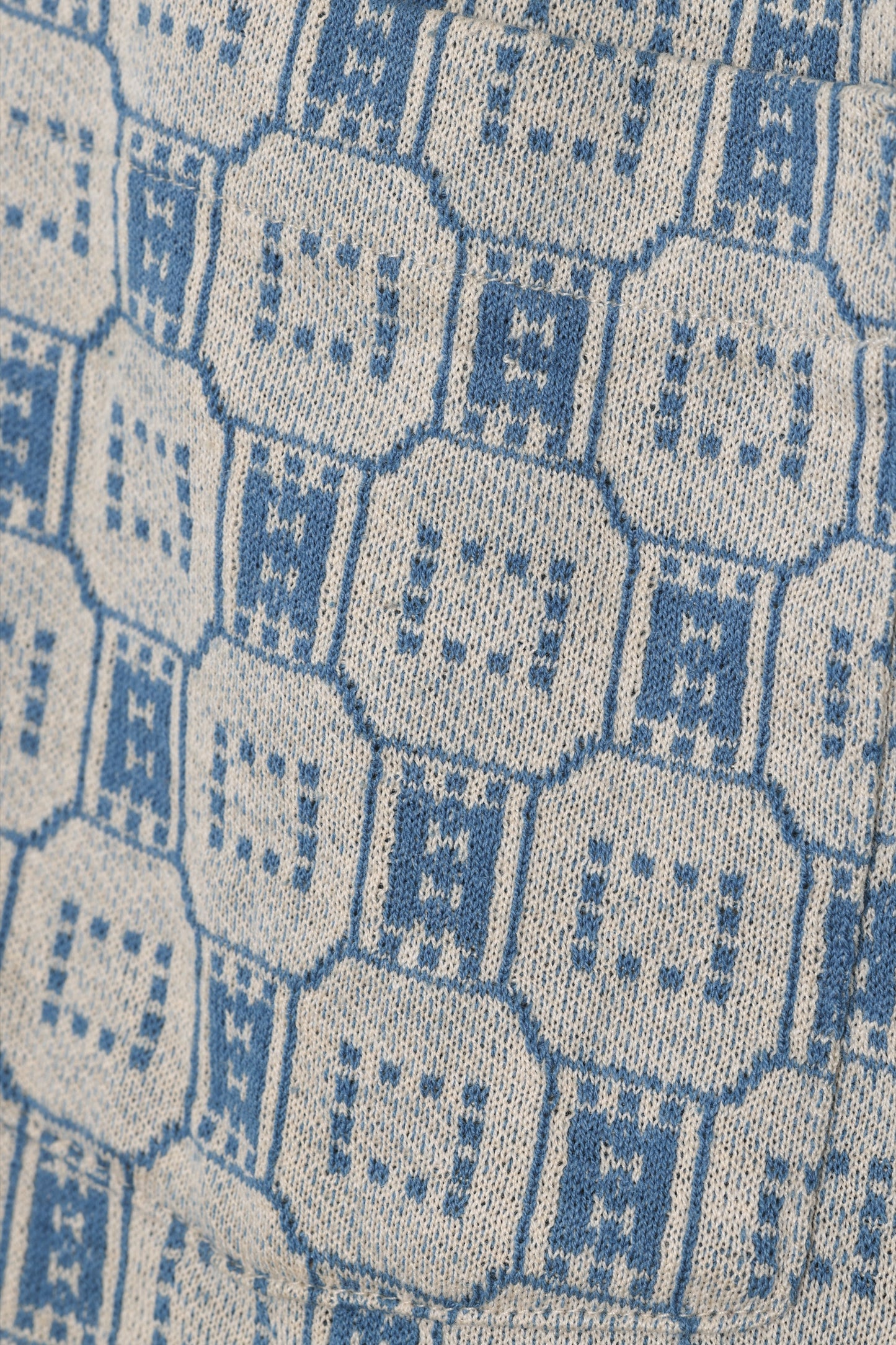 1972–1978, Double-Faced Knit, Tile Motif, Swedish Leisurewear