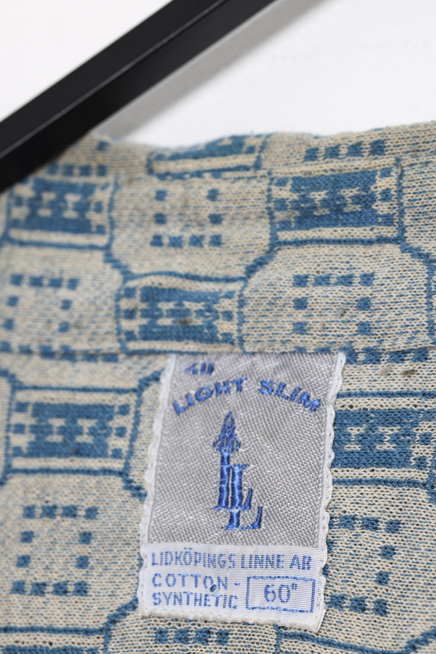 1972–1978, Double-Faced Knit, Tile Motif, Swedish Leisurewear