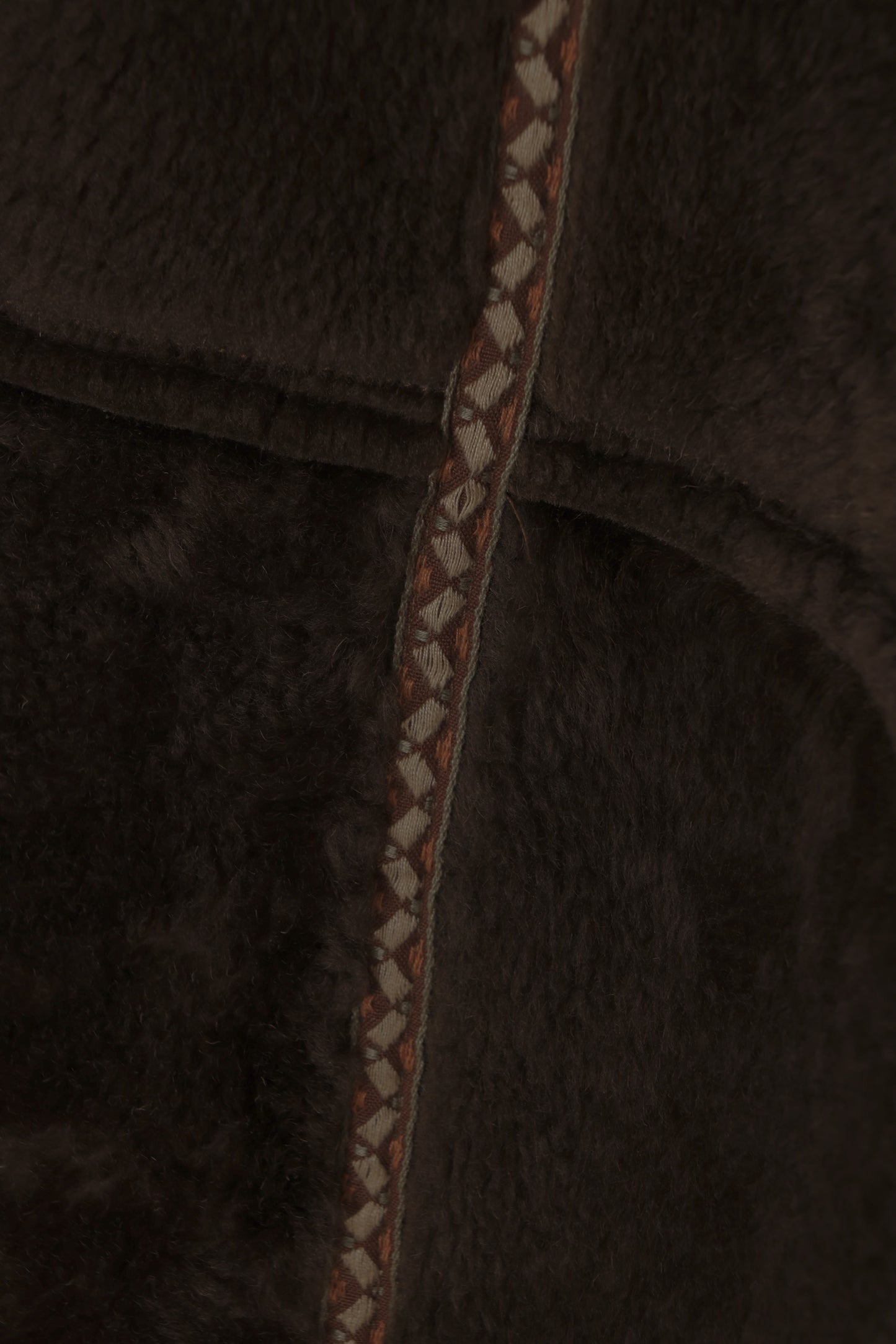 1975–1985, West German Shearling-Faced Sheepskin Country Coat with Toggle Closures