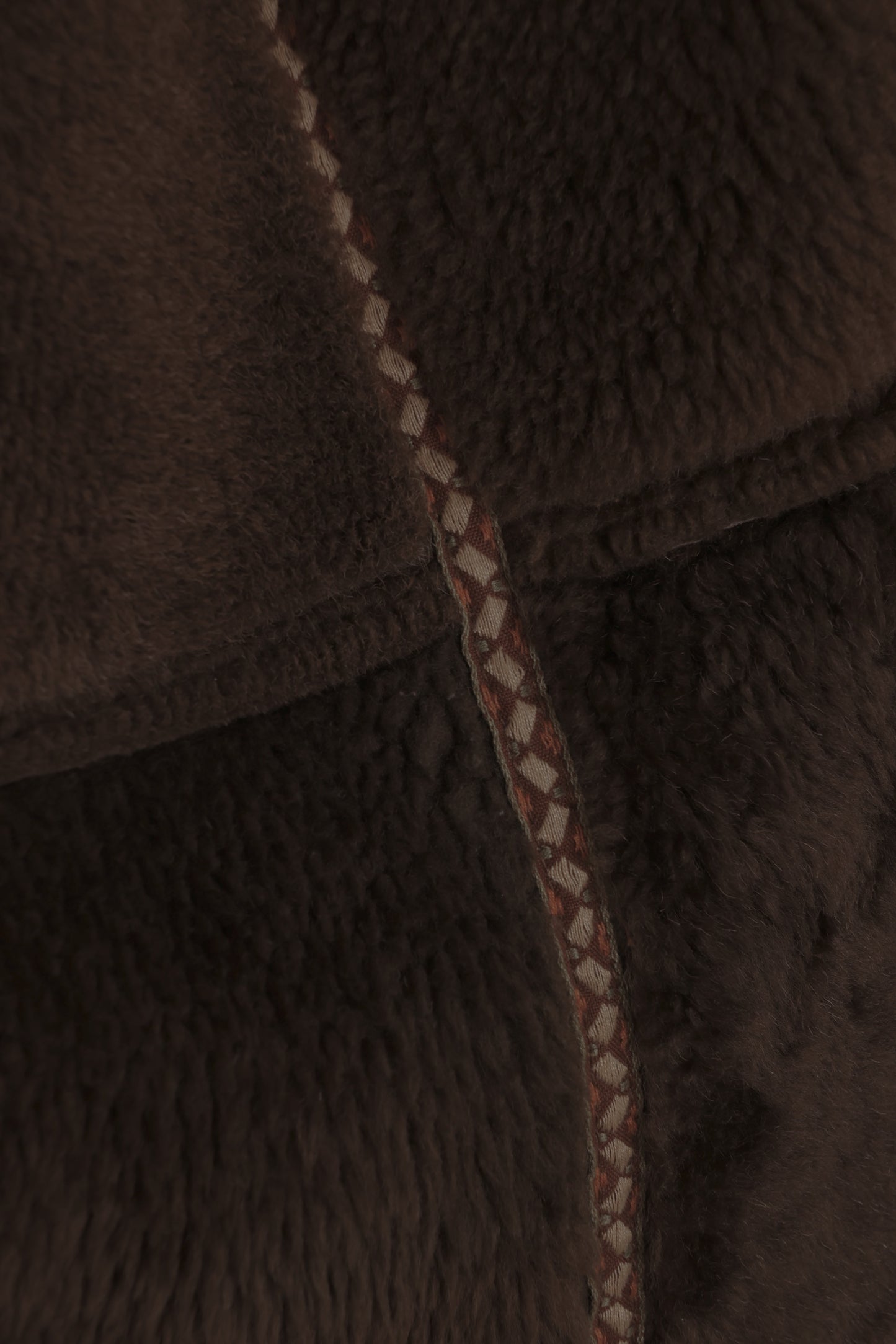 1975–1985, West German Shearling-Faced Sheepskin Country Coat with Toggle Closures