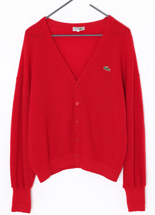 1978–1983, Clubhouse Cardigan, Saddle-Soft Shoulder Collapse, Long Rib Compression Cuff