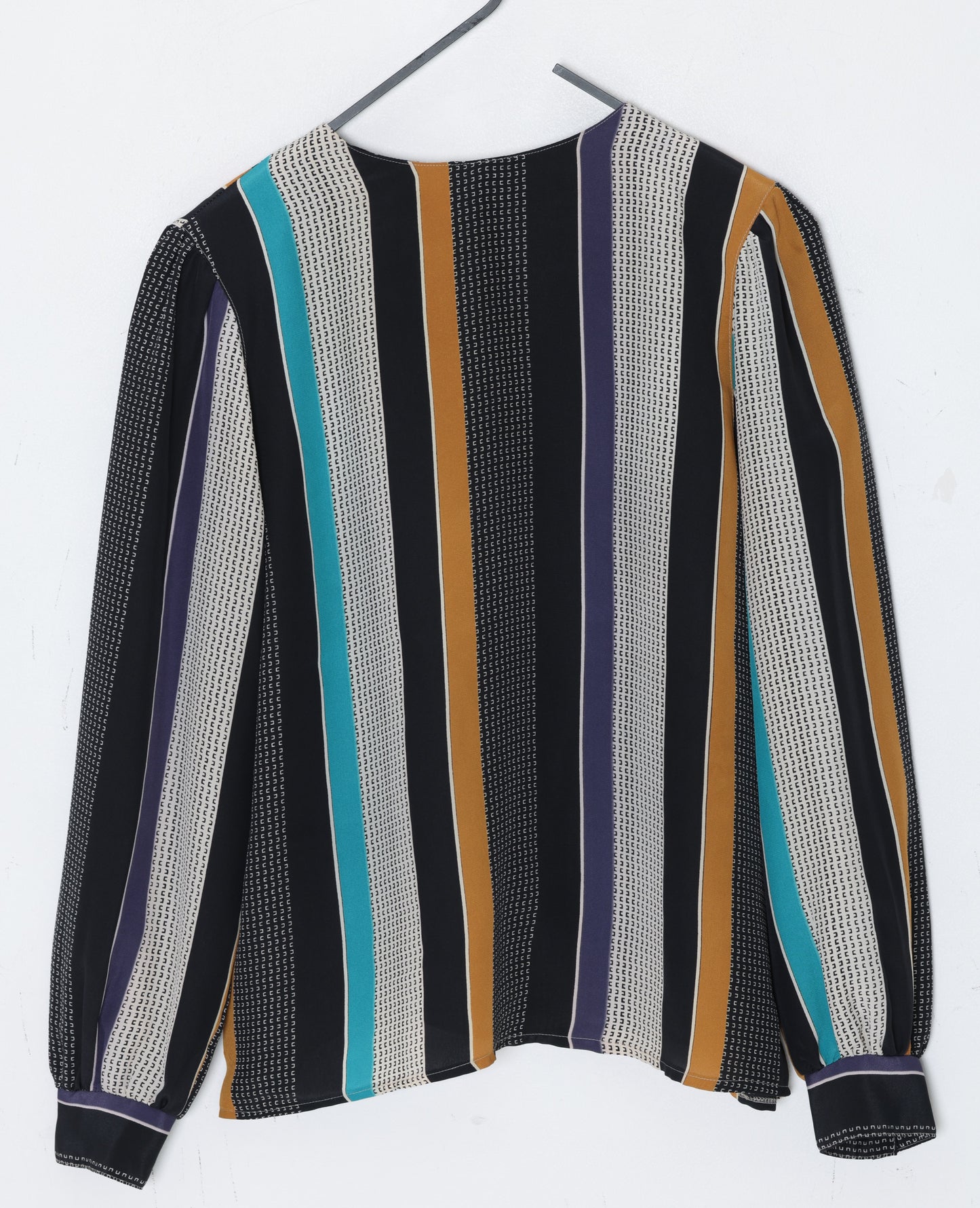 1978–1984, Finnish Graphic Column Stripe Blouse