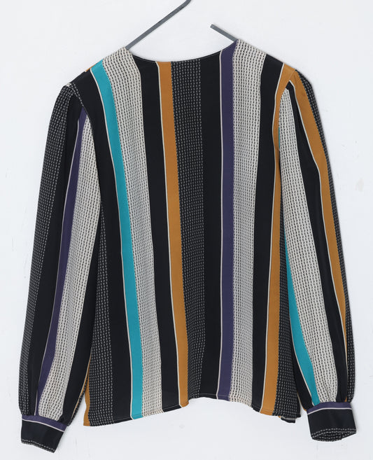 1978–1984, Finnish Graphic Column Stripe Blouse