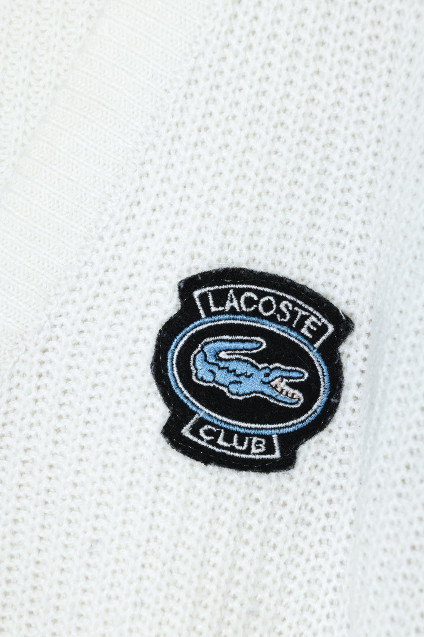 1978–1985, French Athleisure Cardigan with Club Insignia